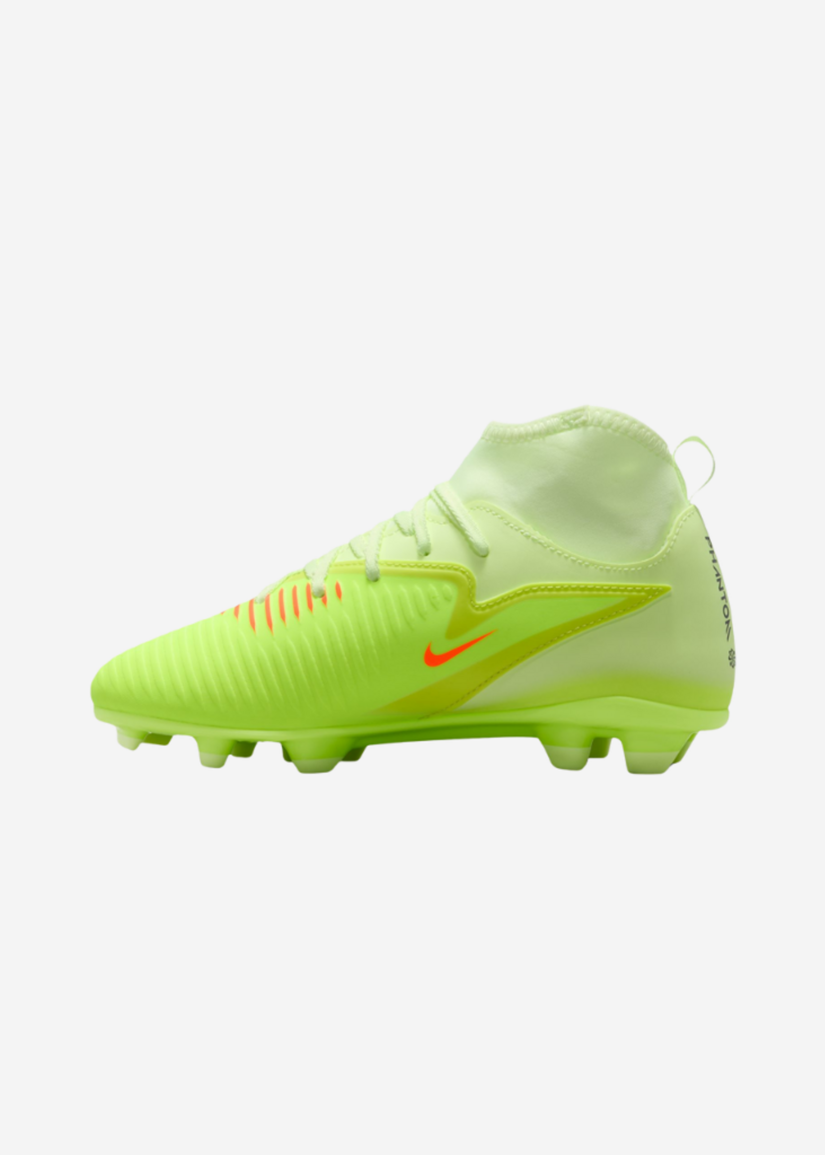 NIKE Nike Jr. Phantom 6 High Club FG CRIMSON/BLACK-LIFE LIME HQ2022-800