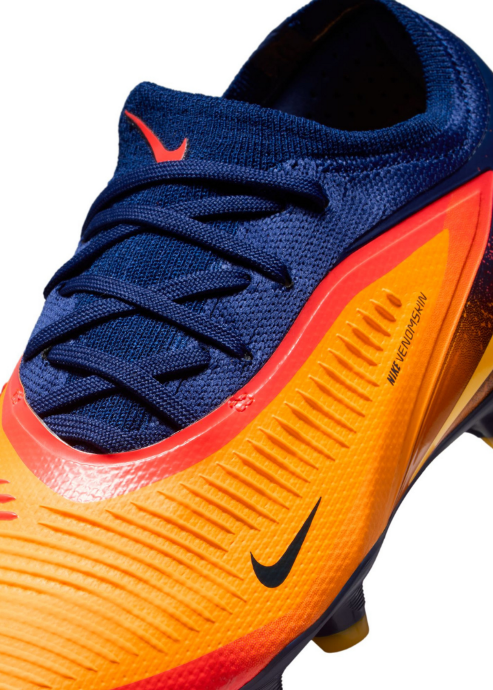 NIKE Nike Jr. Phantom 6 Low Pro "Erling Haaland" LASER ORANGE/LEMON VENOM-BLUE VOID HQ2047-800