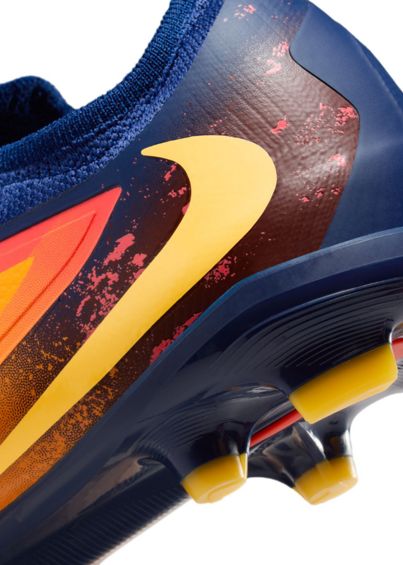 NIKE Nike Jr. Phantom 6 Low Pro "Erling Haaland" LASER ORANGE/LEMON VENOM-BLUE VOID HQ2047-800