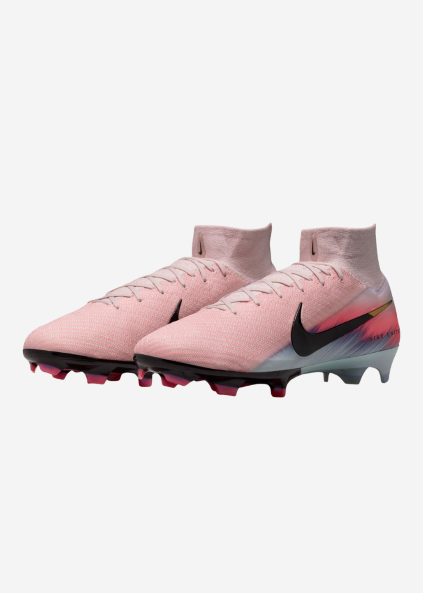 NIKE Nike United Mercurial Superfly 10 Elite FG SILT RED/RACER BLUE IB2472-600