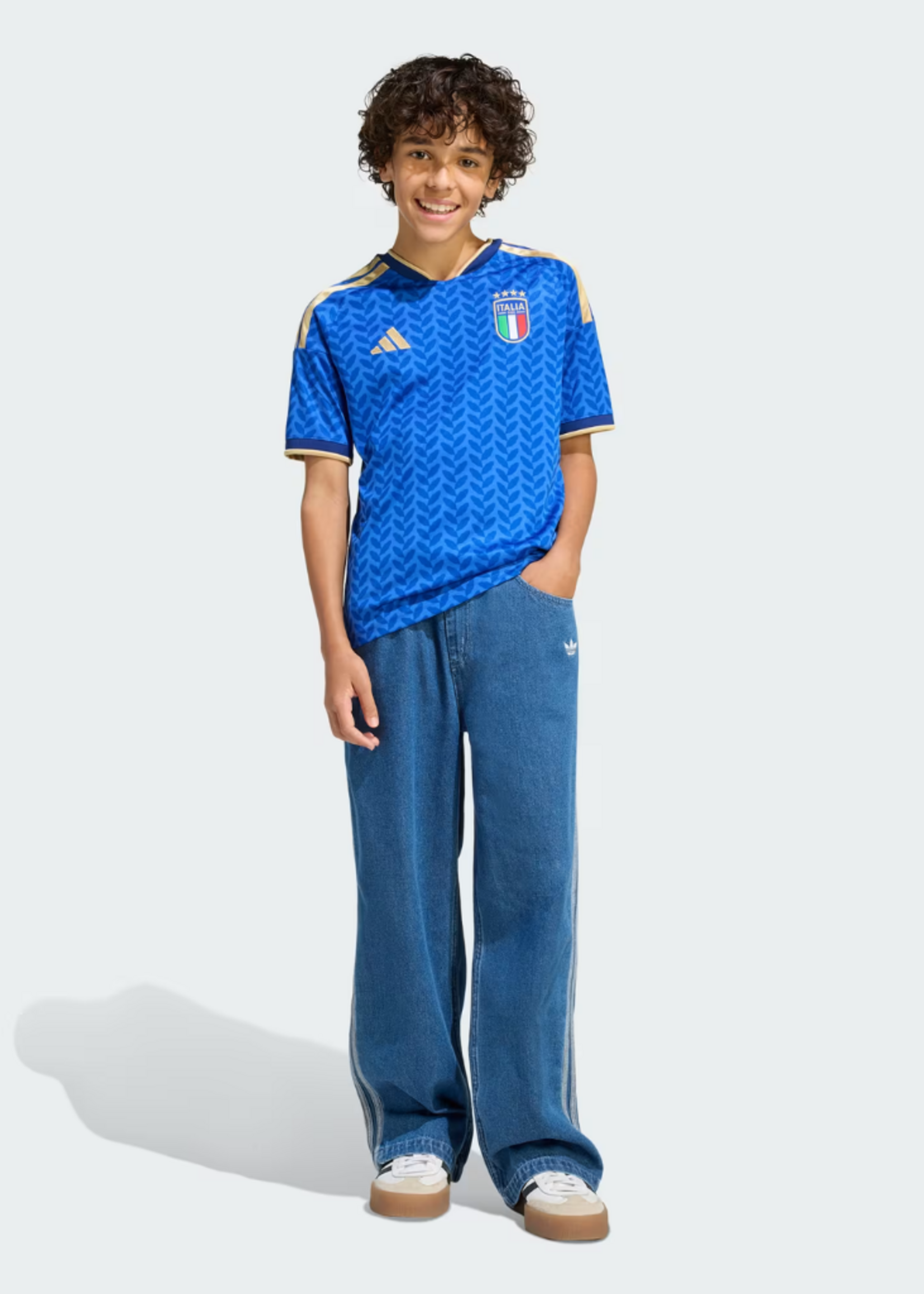 ADIDAS FIGC ITALY HOME JERSEY YOUTH 2026
