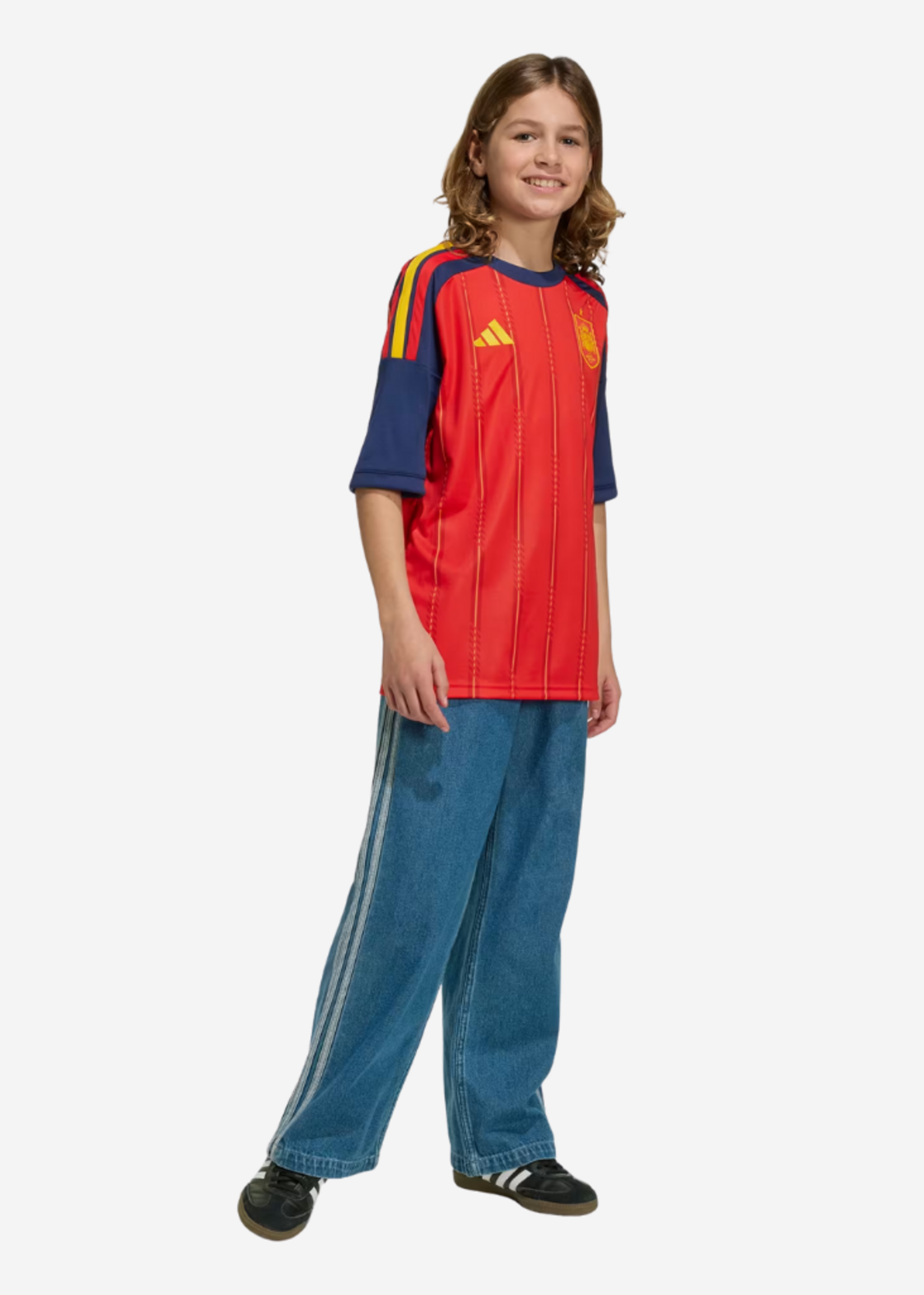 ADIDAS RFEF SPAIN HOME JERSEY YOUTH 2026 RED
