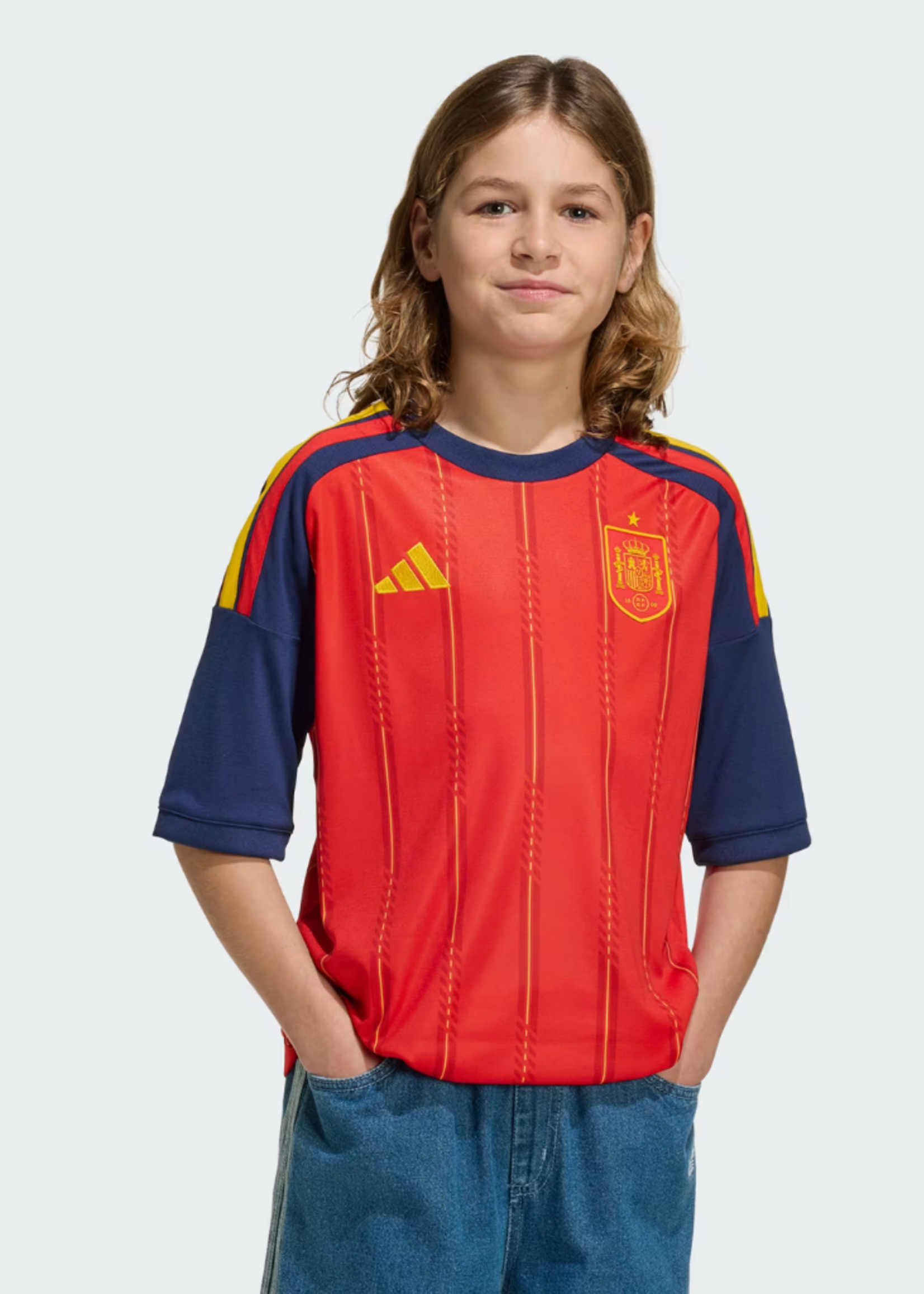 ADIDAS RFEF SPAIN HOME JERSEY YOUTH 2026 RED