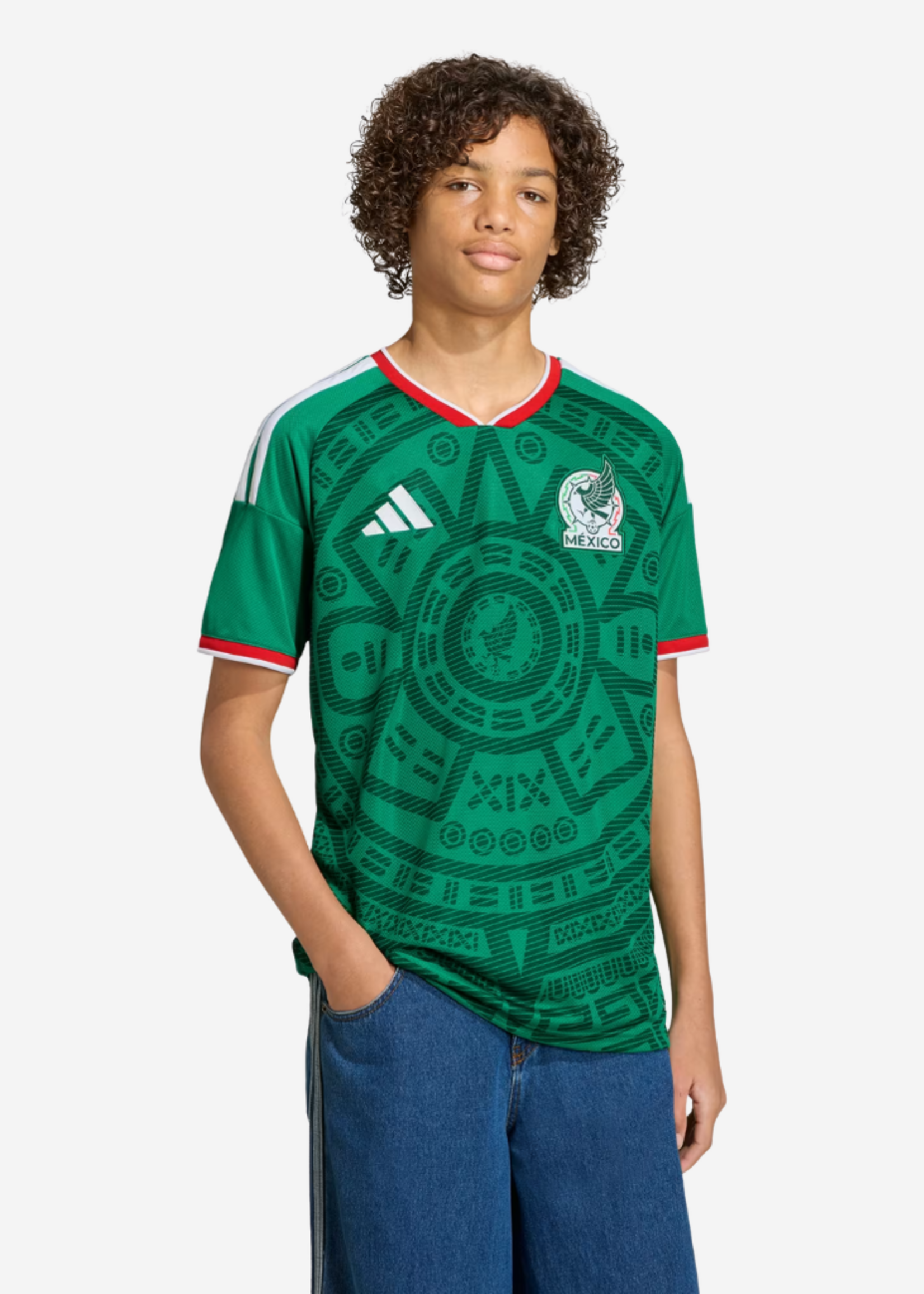 ADIDAS FMF MEXICO HOME JERSEY YOUTH 2026