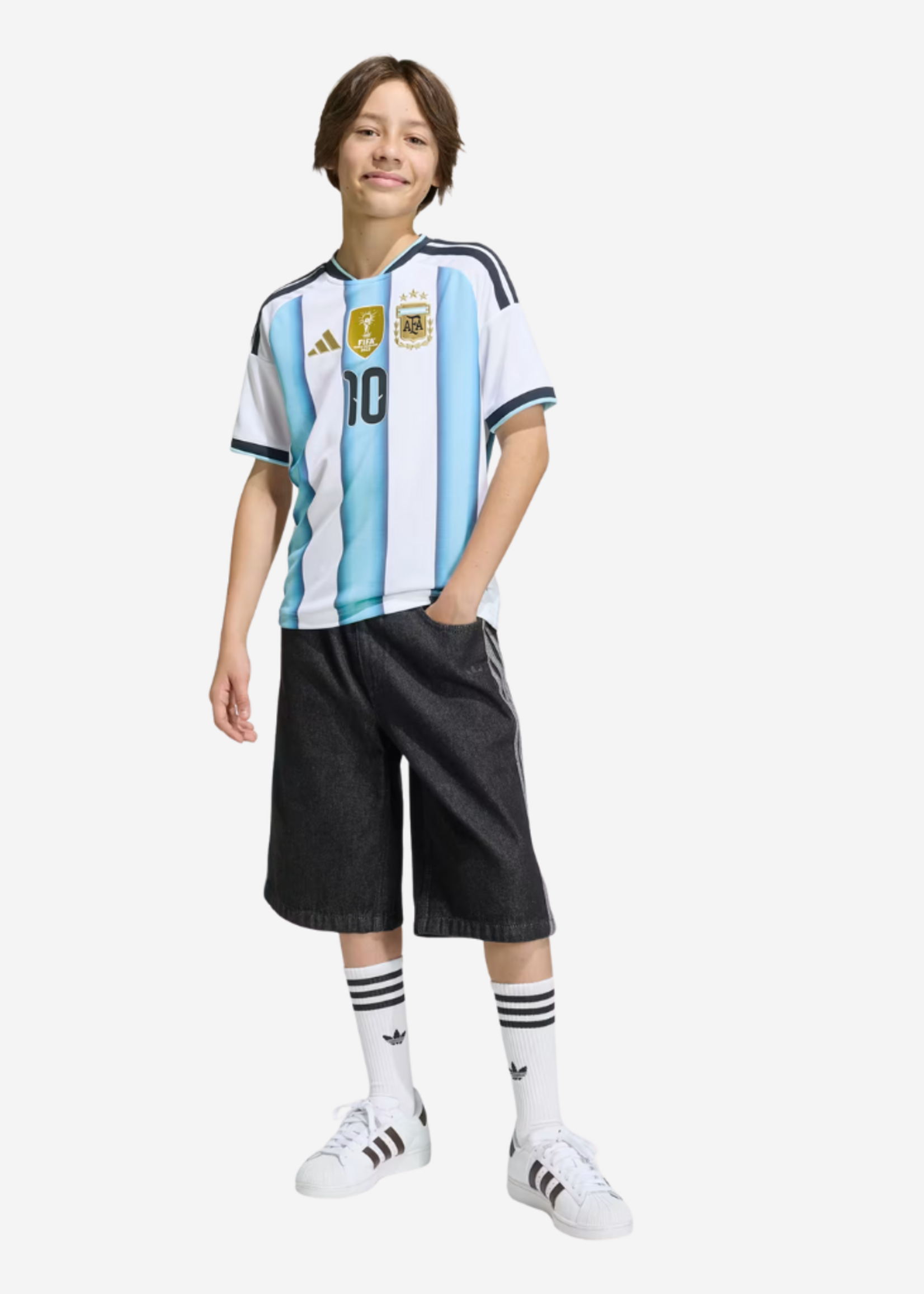 ADIDAS AFA ARGENTINA HOME JSY YOUTH 2026