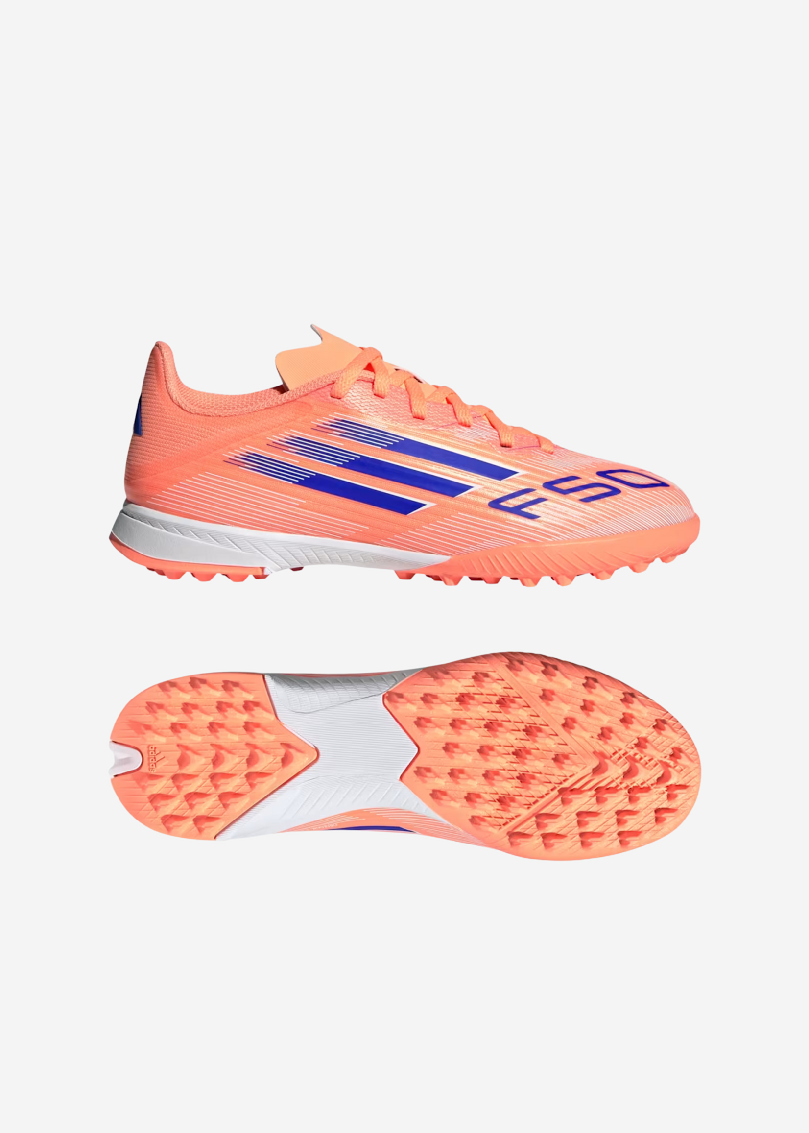 ADIDAS F50 LEAGUE TF J ORA/BLU/WHT JI0001