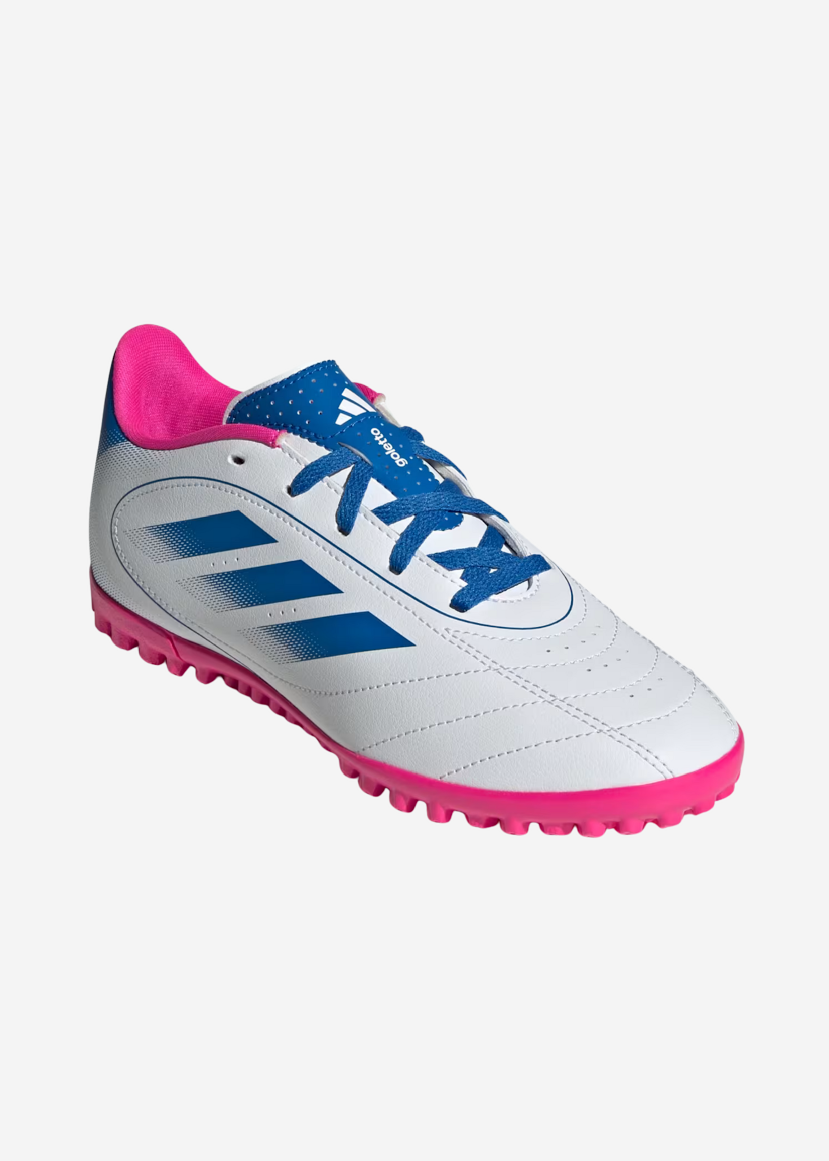 ADIDAS GOLETTO IX TF J WHT/ROYAL/PK JP5618