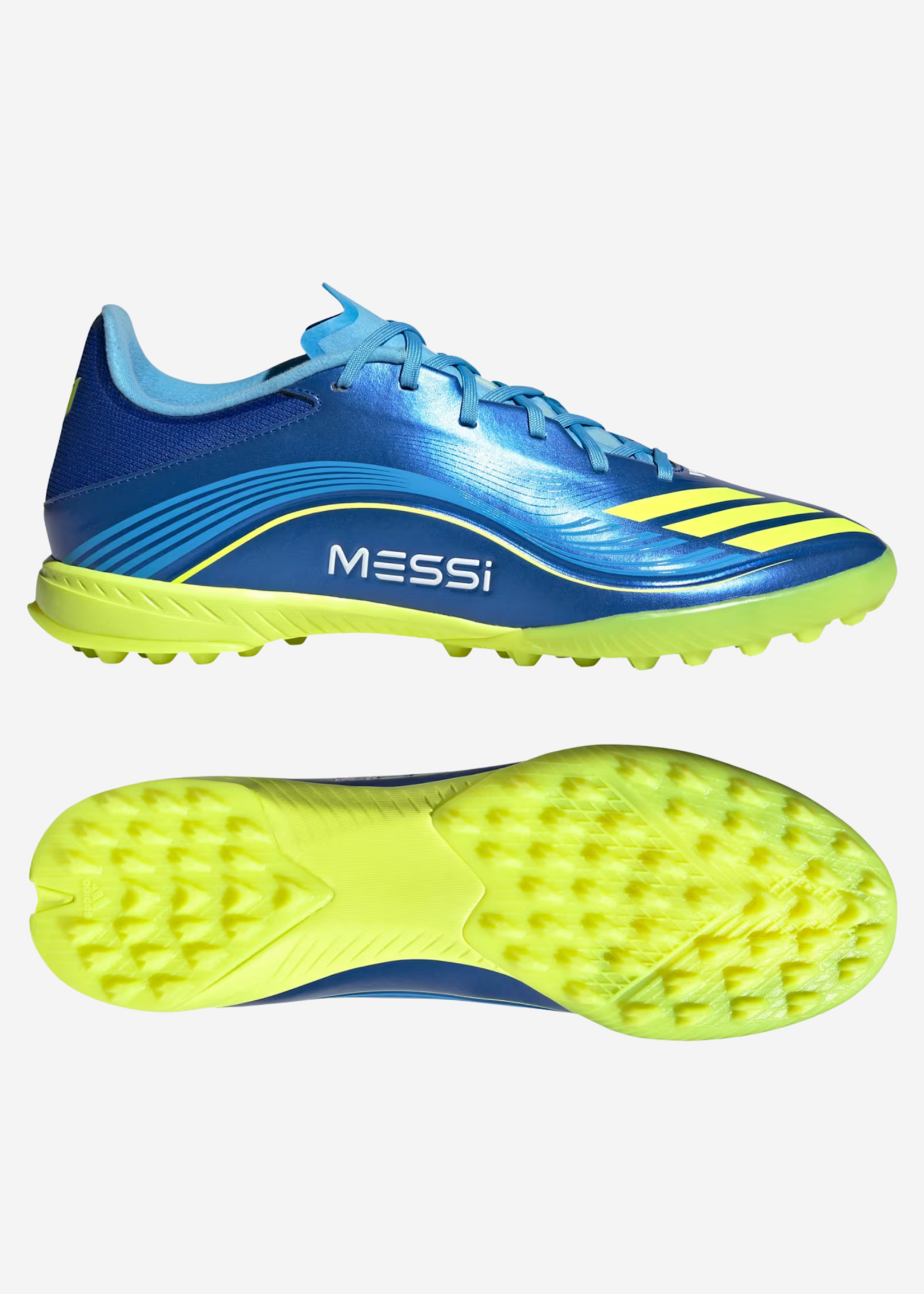 ADIDAS F50 MESSI LEAGUE TF BLU/YELLO/BLU JQ6613
