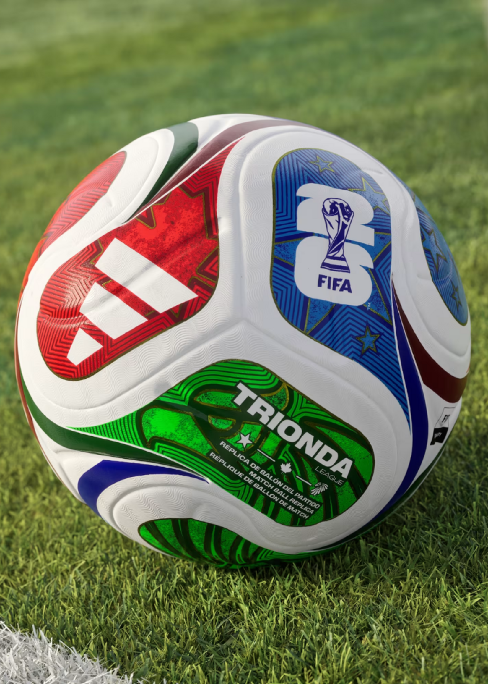 ADIDAS WC TRIONDA LEAGUE BALL SIZE 5 JD8030