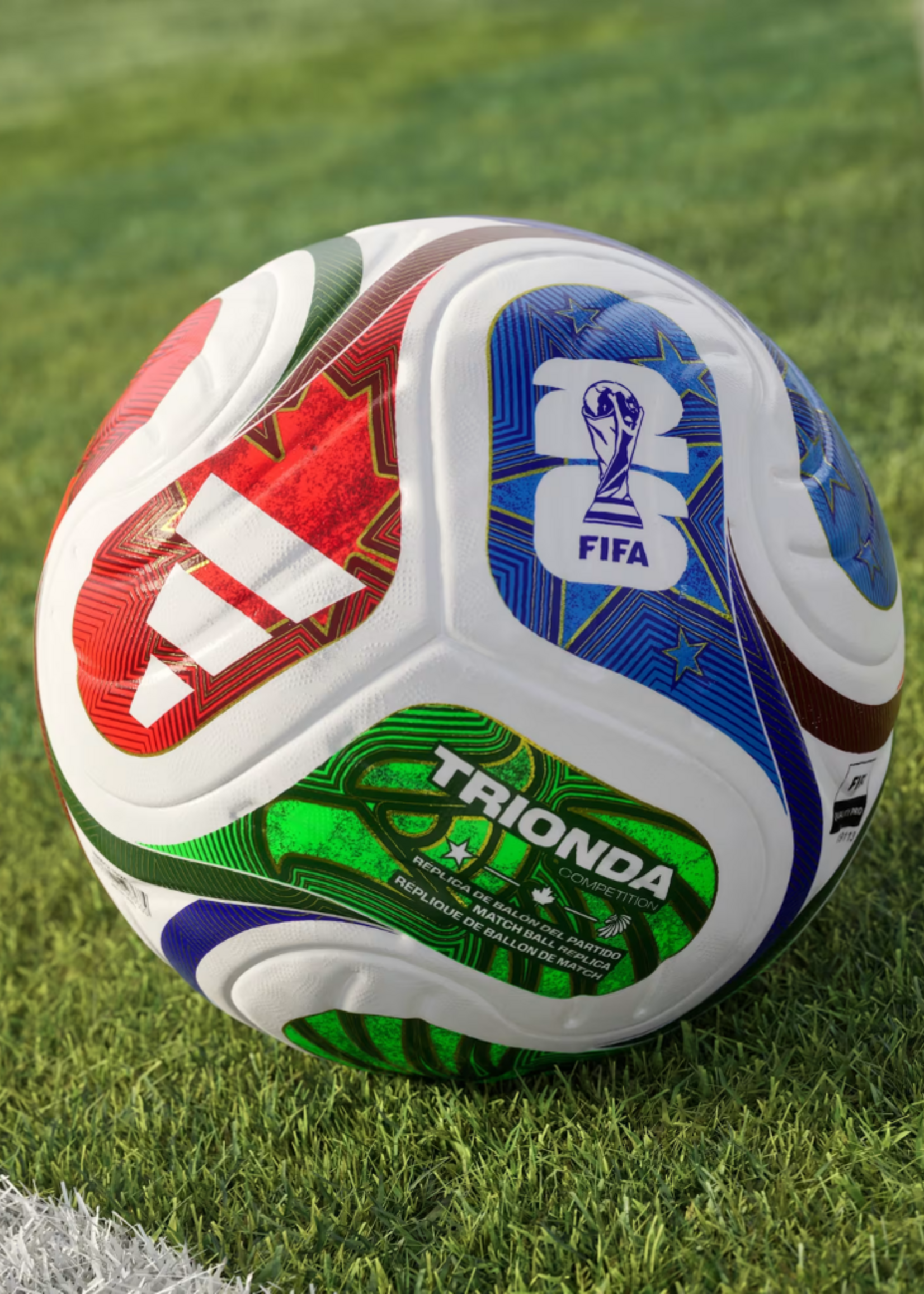 ADIDAS WC COMPETITION BALL SIZE 5 JD8031