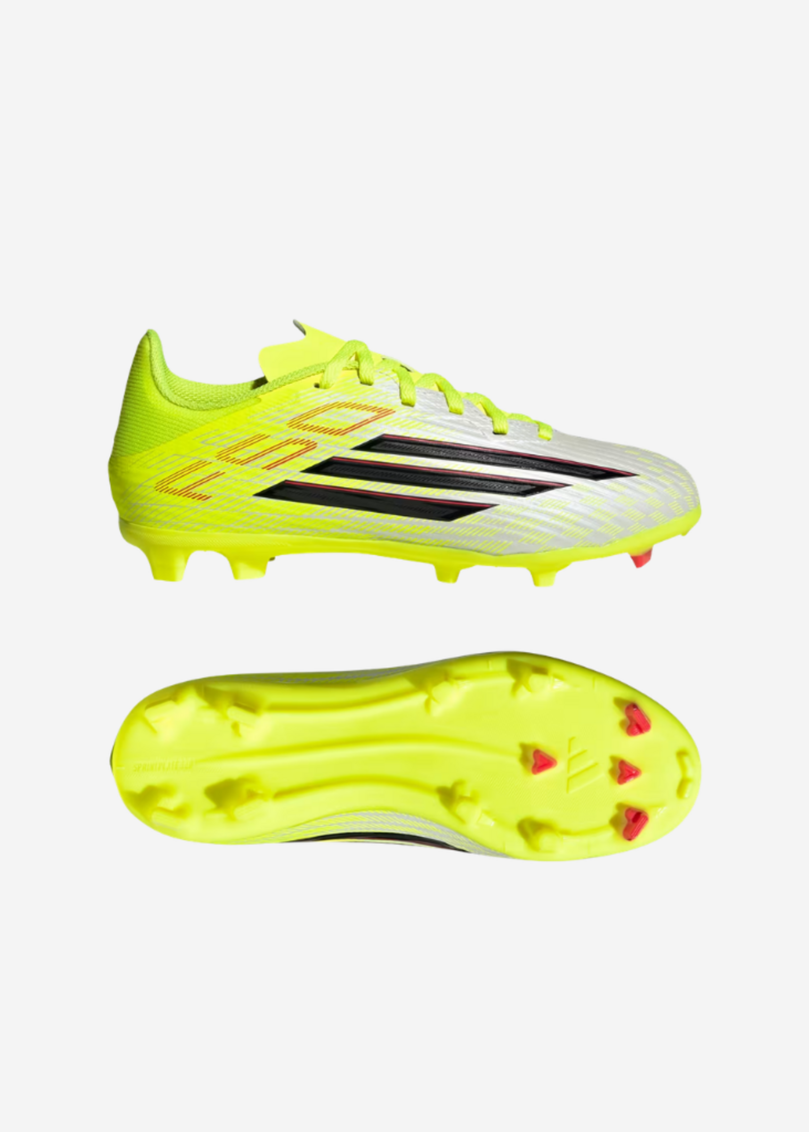ADIDAS F50 LEAGUE FG/MG J YE/BLACK/RED JR9014
