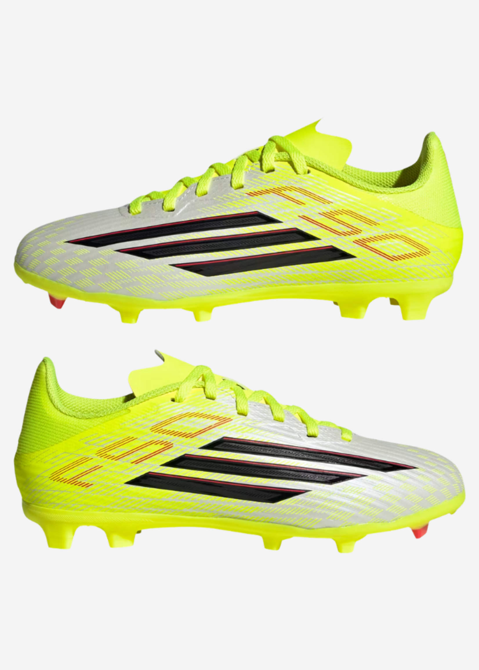 ADIDAS F50 LEAGUE FG/MG J YE/BLACK/RED JR9014