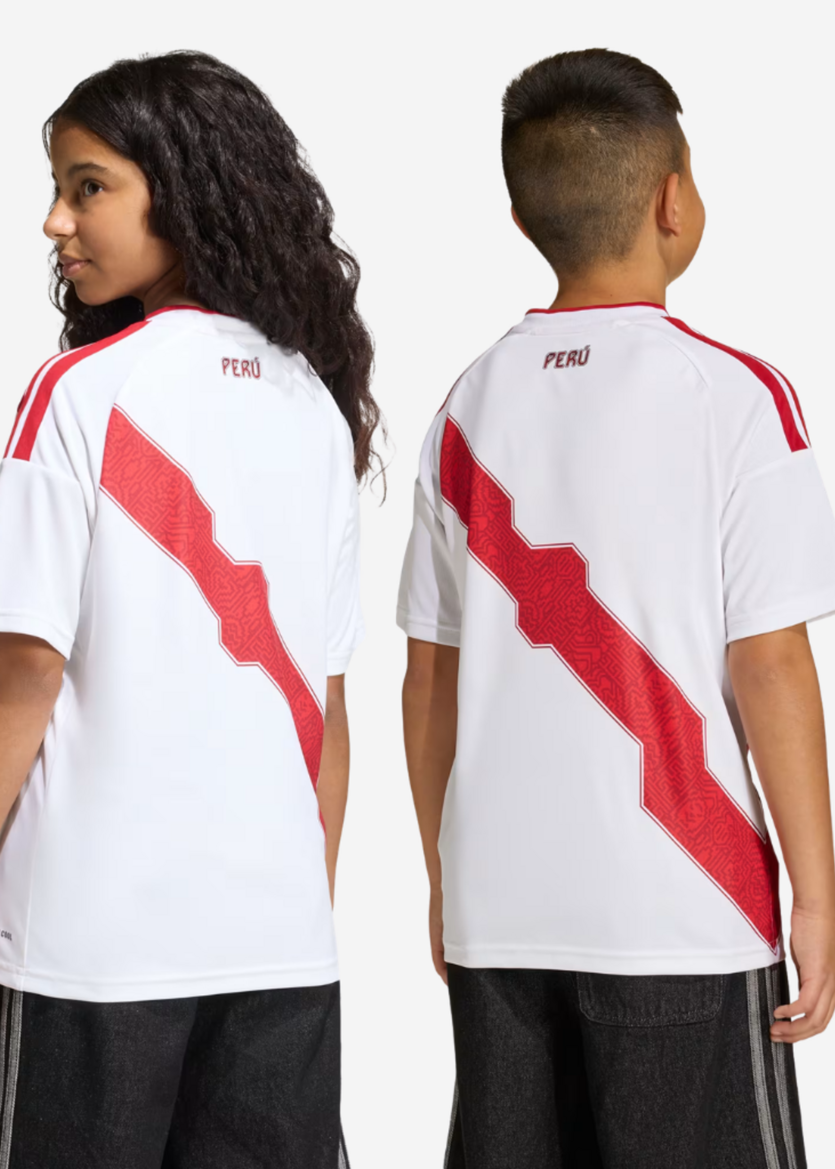 ADIDAS FPF PERU HOME JERSEY YOUTH WHITE JZ8894