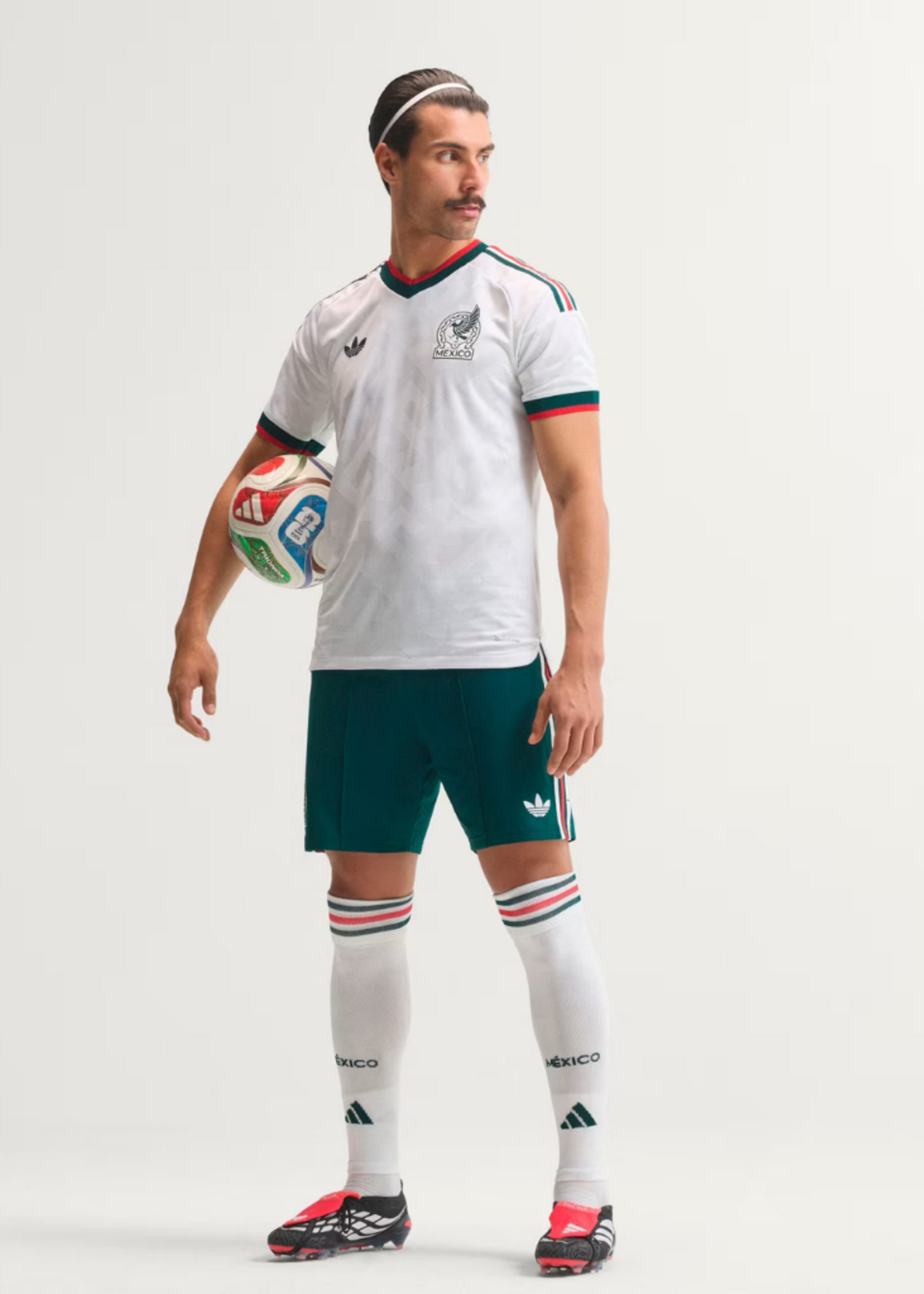 ADIDAS FMF MEXICO AWAY 2026 JSY AUTHENTIC WHITE JY5539