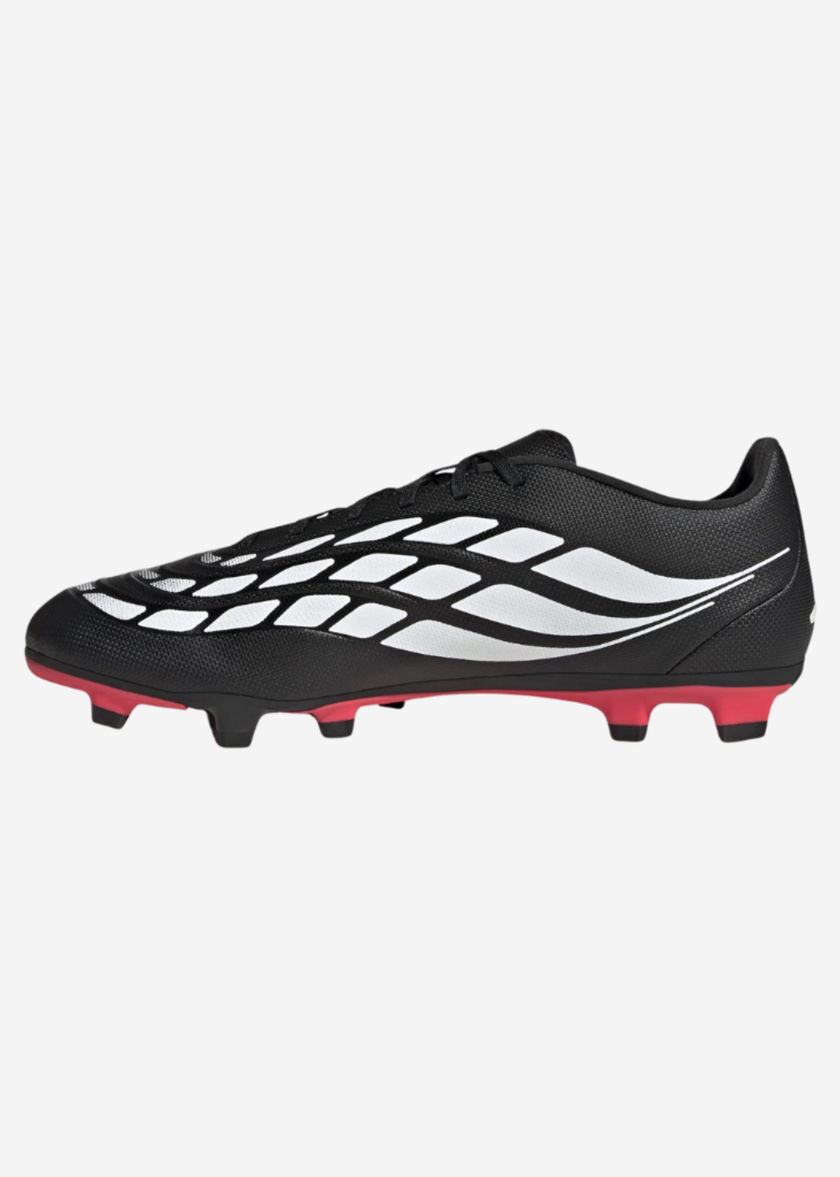 ADIDAS PREDATOR CLUB FG/MG BLACK/WHT/RED JS0350