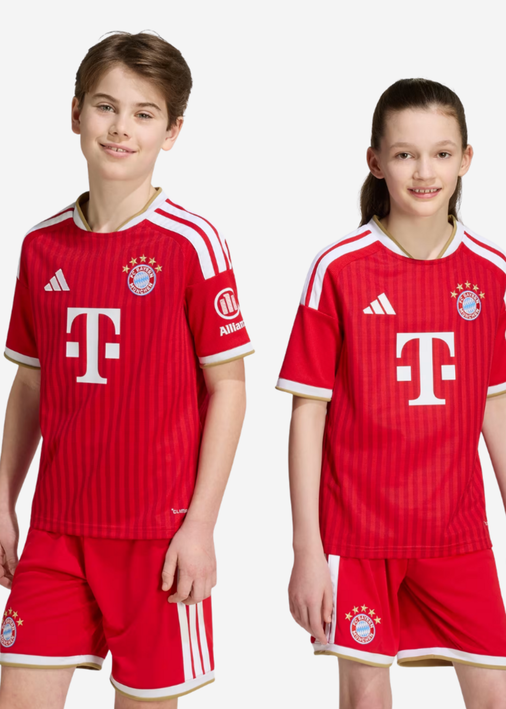 ADIDAS FC Bayern 26/27 Home Jersey Kids JZ3098