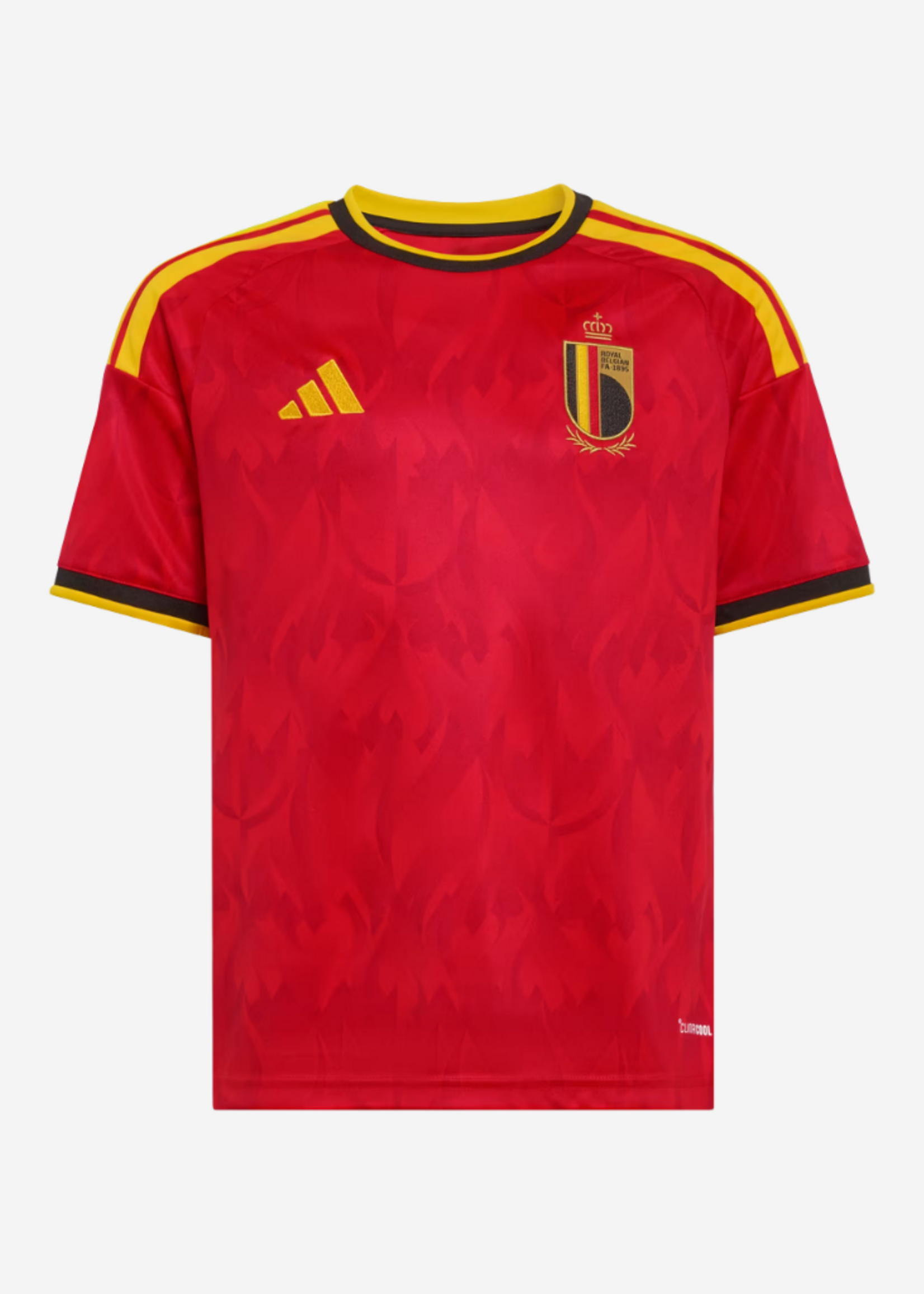 ADIDAS RBFA BELGIUM HOME JSY KIDS JZ5988