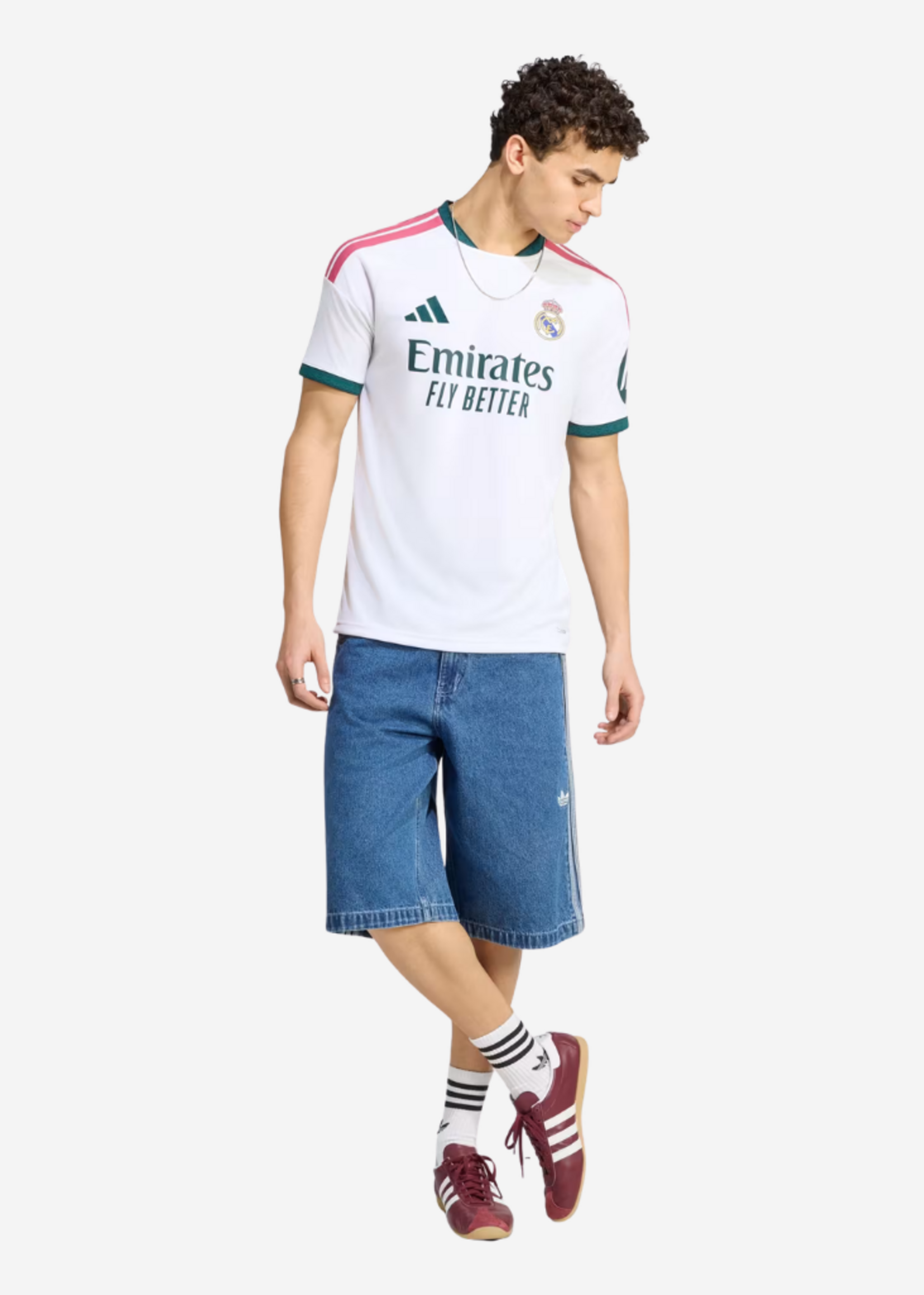 ADIDAS REAL MADRID HOME JSY WHITE JZ7206