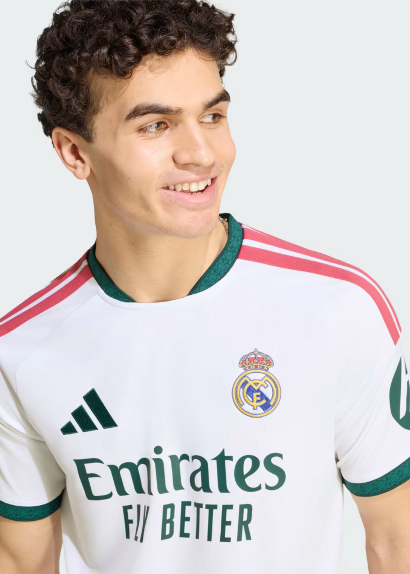 ADIDAS REAL MADRID HOME JSY WHITE JZ7206
