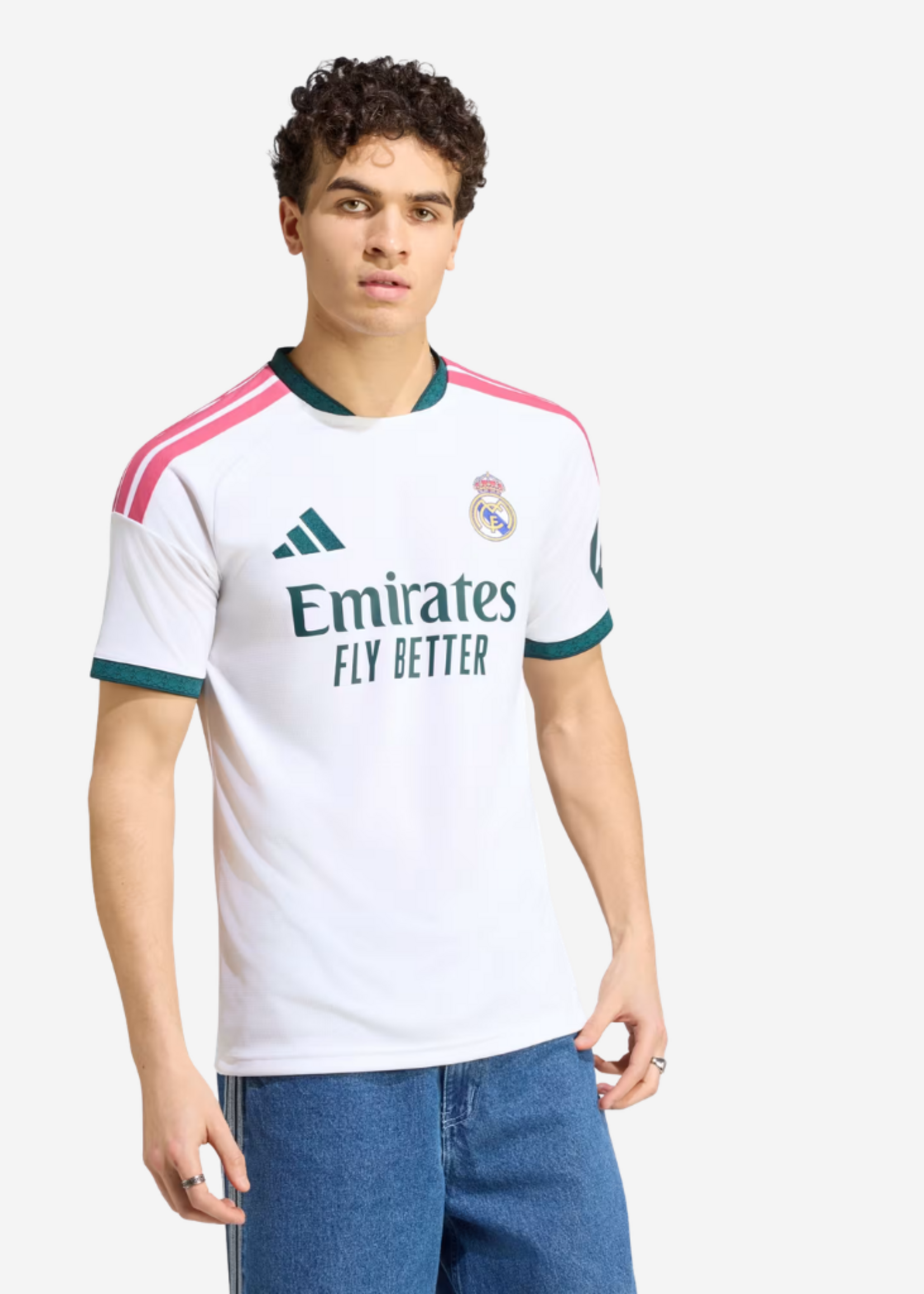ADIDAS REAL MADRID HOME JSY WHITE JZ7206