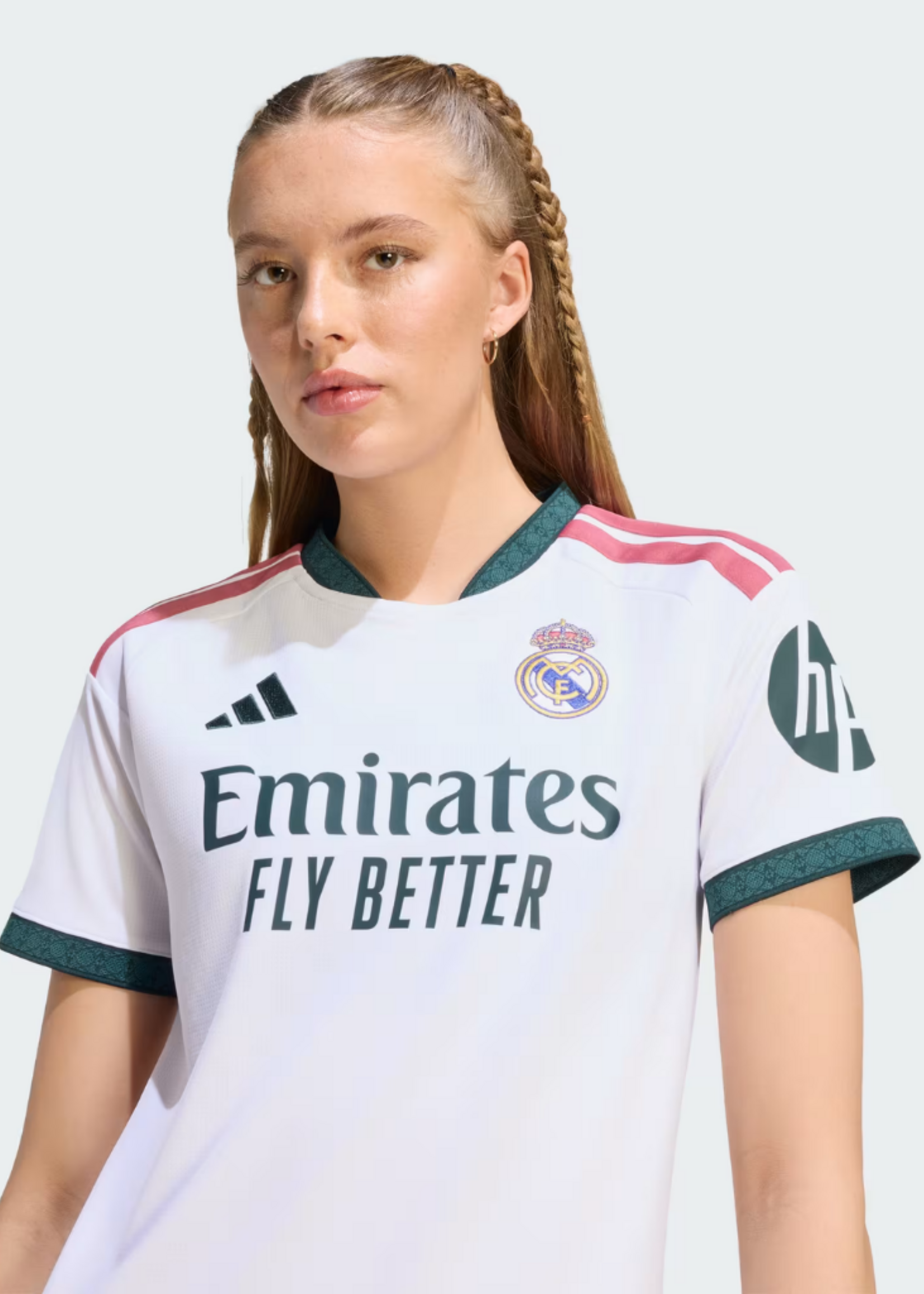 ADIDAS REAL MADRID HOME JSY W WHITE KC3989