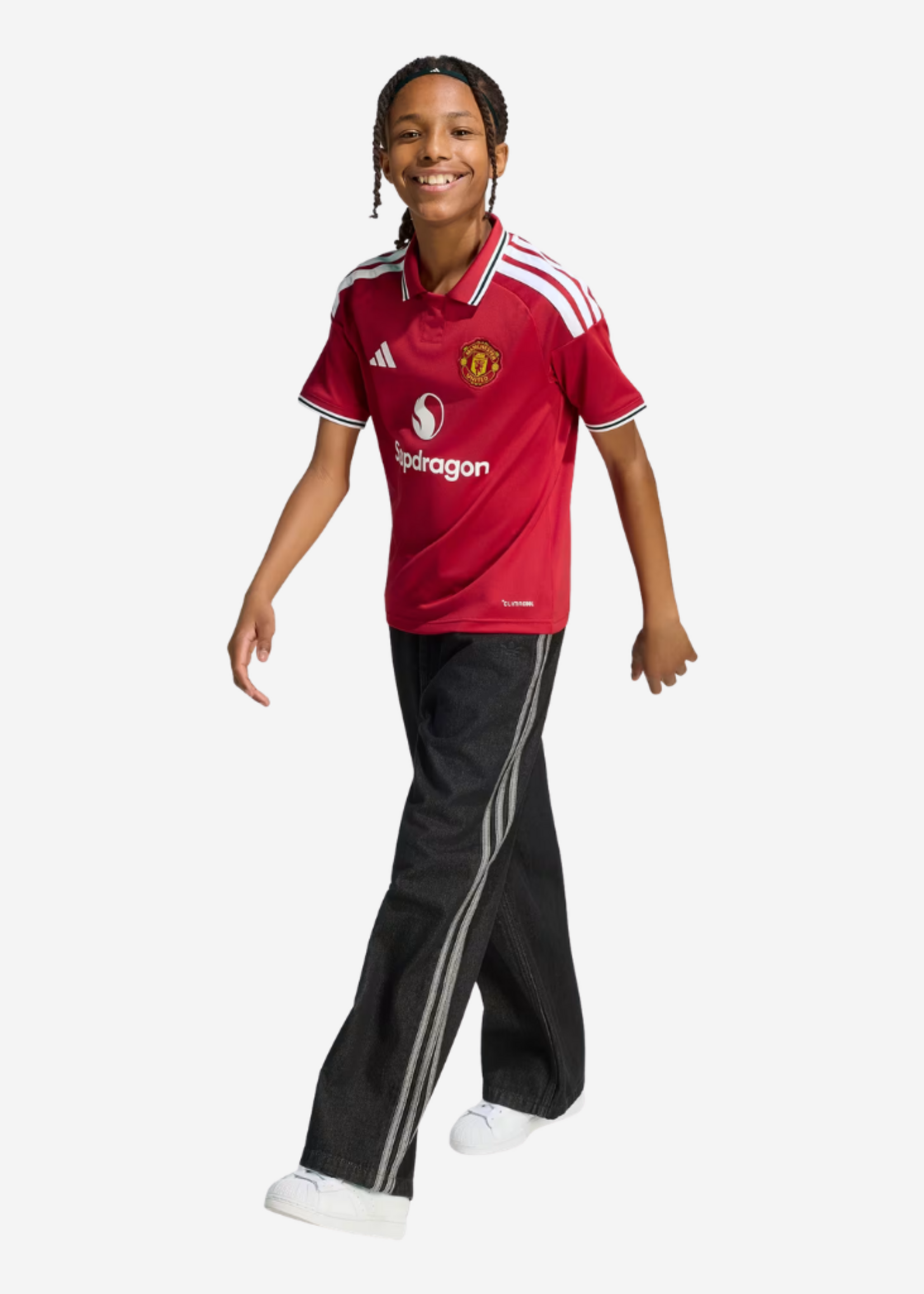 ADIDAS MUFC MAN UNITED HOME JSY YOUTH KC4796