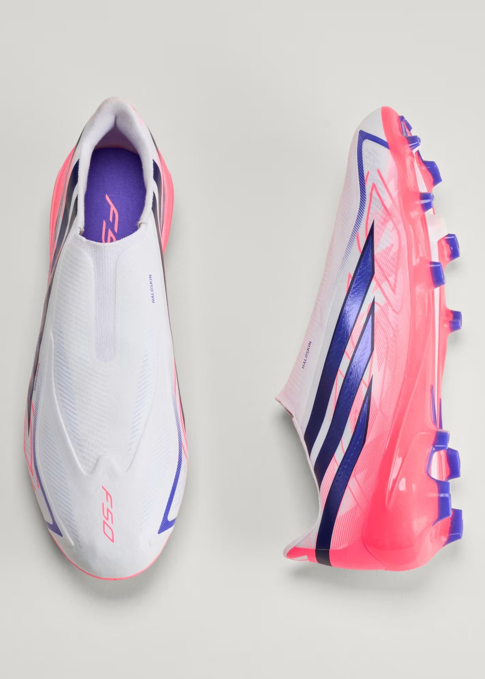ADIDAS F50 HYPERFAST LEAGUE LL FG WHT/SOLPUR/SOLTUR KJ3415