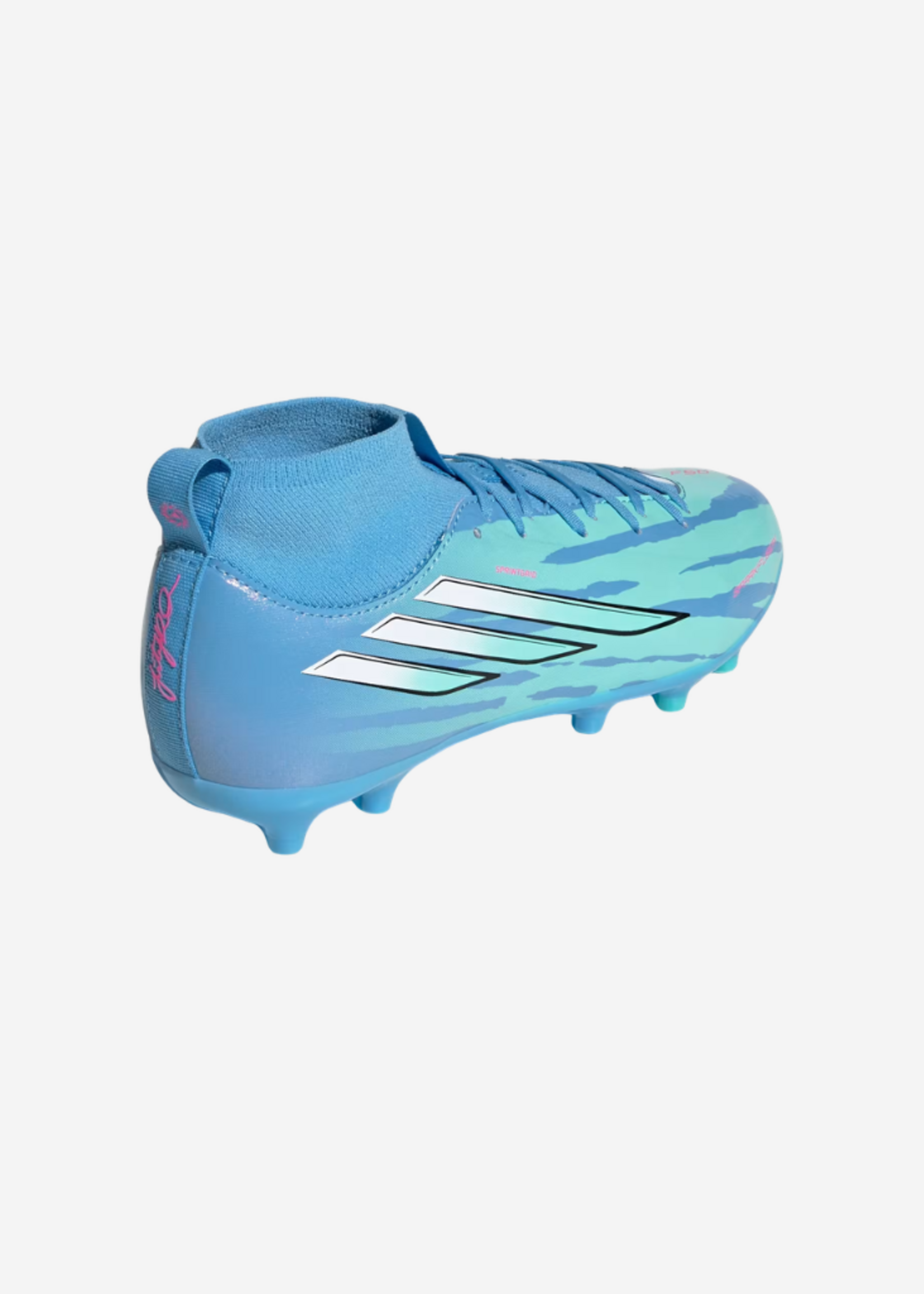 ADIDAS F50 SPARKFUSION LEAGUE FG/AG J BLU/WHT/PNK LA4057
