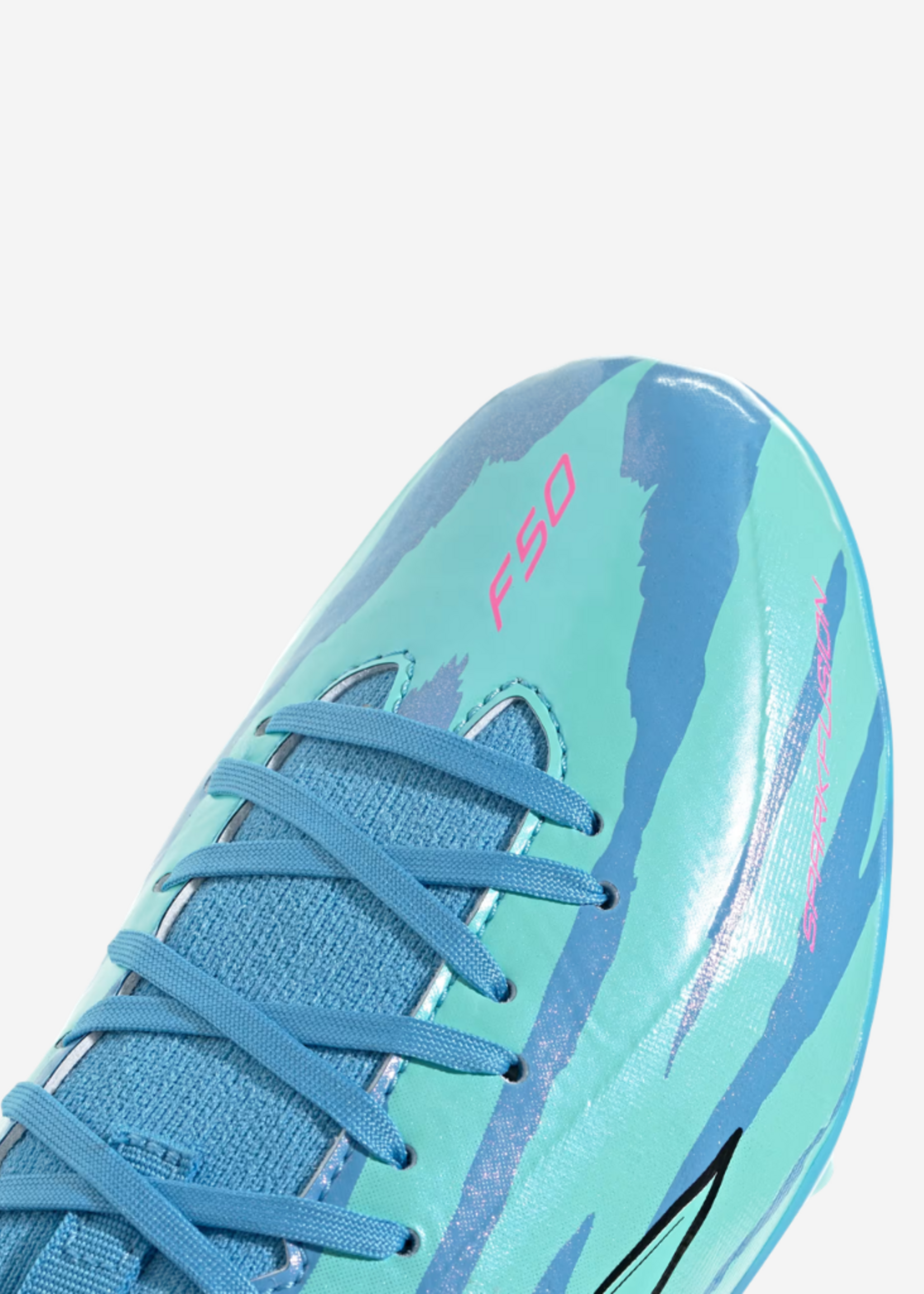 ADIDAS F50 SPARKFUSION LEAGUE FG/AG J BLU/WHT/PNK LA4057