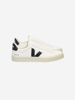 VEJA CAMPO LEATHER EXTRA WHITE BLACK CP0501537B