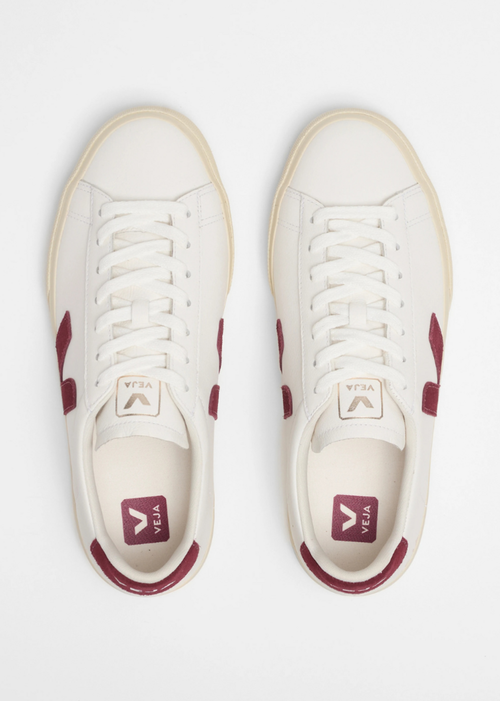 VEJA CAMPO LEATHER  WHITE GRENAT CP0522144A 41