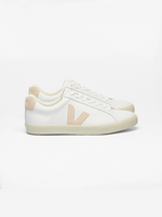VEJA ESPLAR LOGO LEATHER WHITE-SABLE EO0202335A