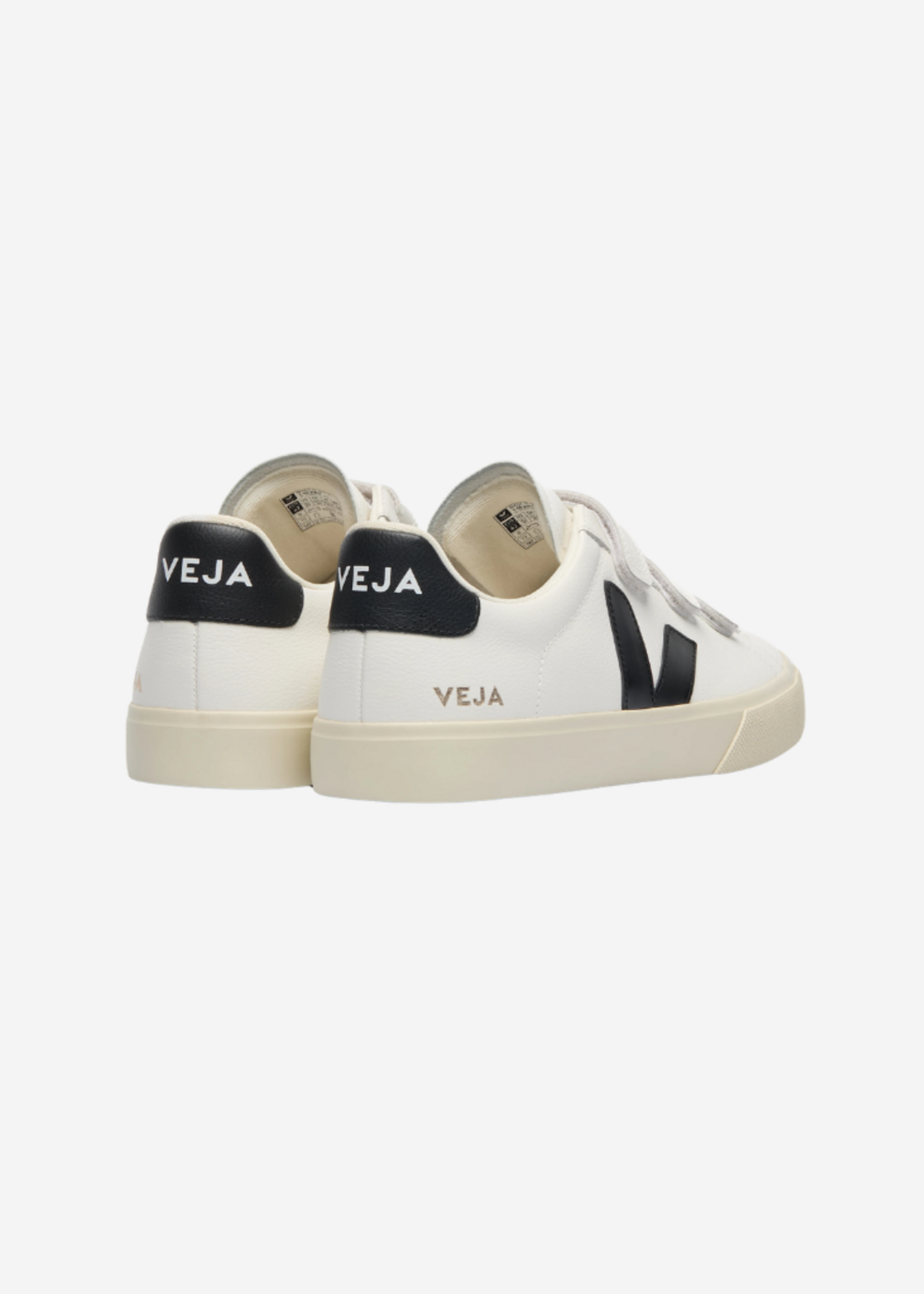 VEJA RECIFE LEATHER EX-WHITE BLACK RC0502790A
