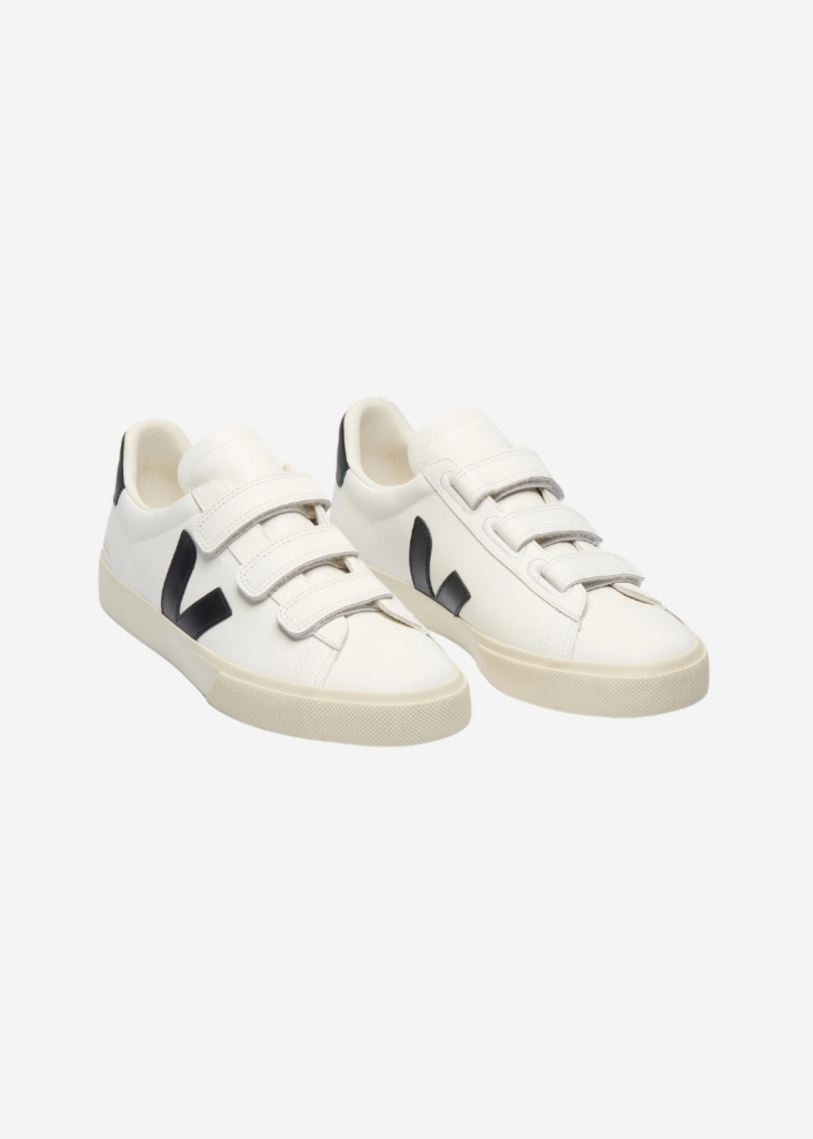 VEJA RECIFE LEATHER EX-WHITE BLACK RC0502790A