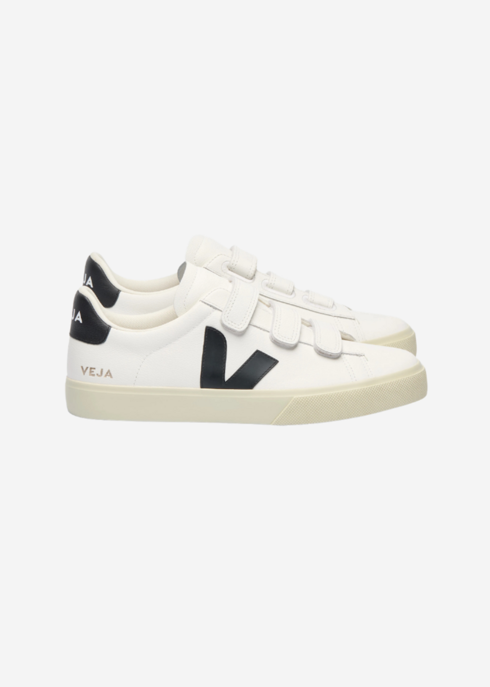 VEJA RECIFE LEATHER EX-WHITE BLACK RC0502790A