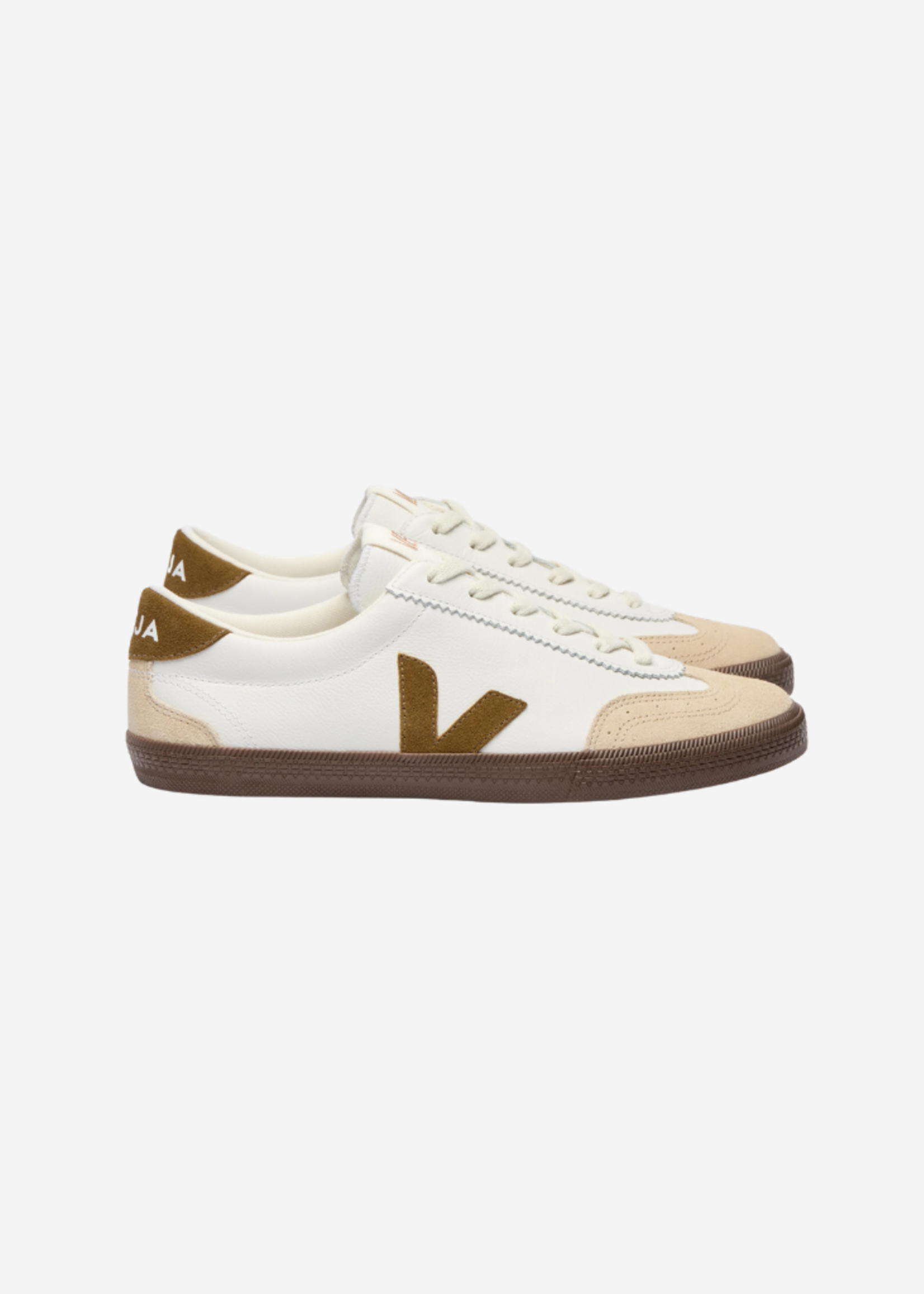 VEJA VOLLEY LEATHER WHITE TENT BARK VO2003720A 41