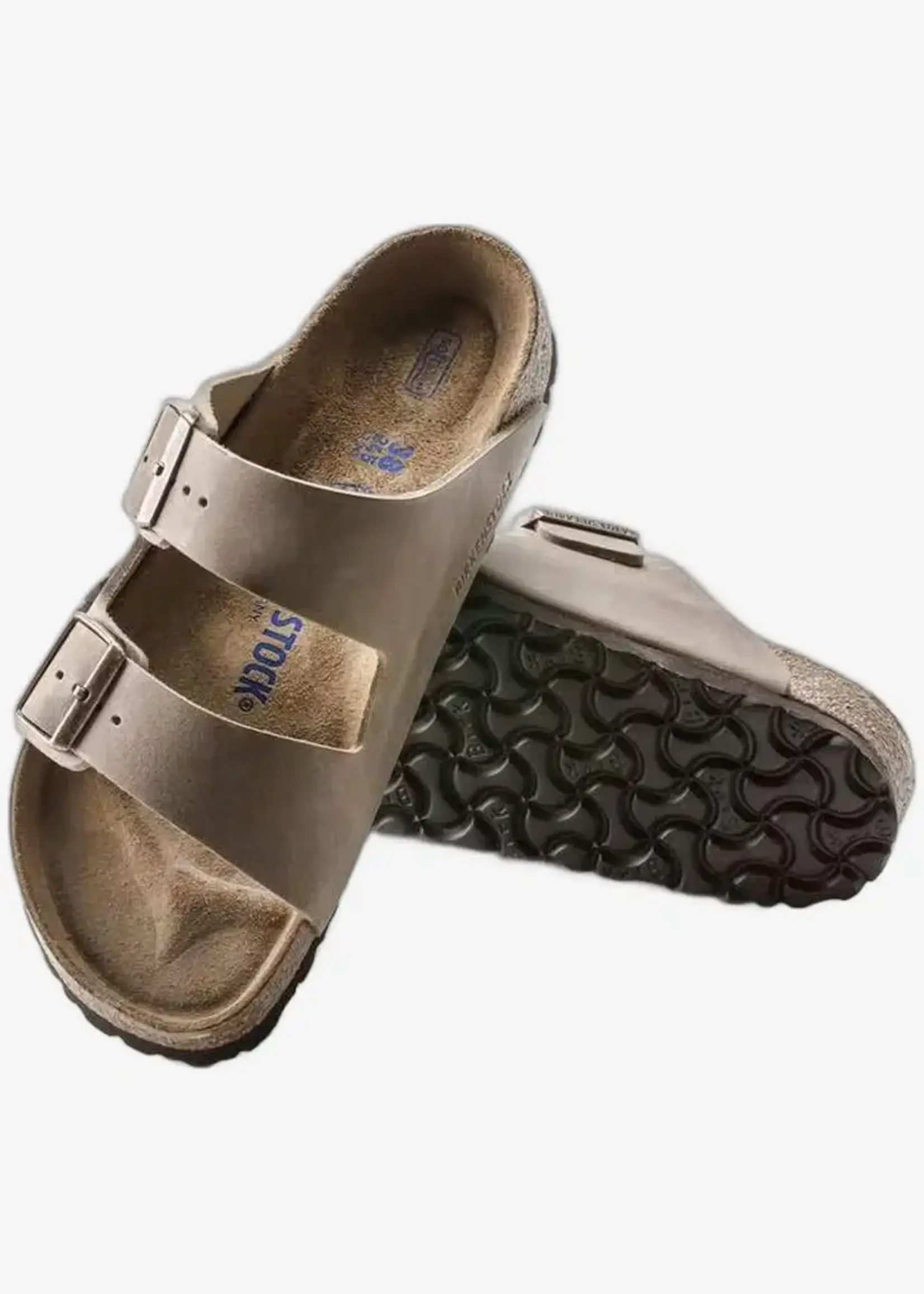 BIRKENSTOCK ARIZONA SOFT FOOTBED TABACCO BROWN 0552813 36