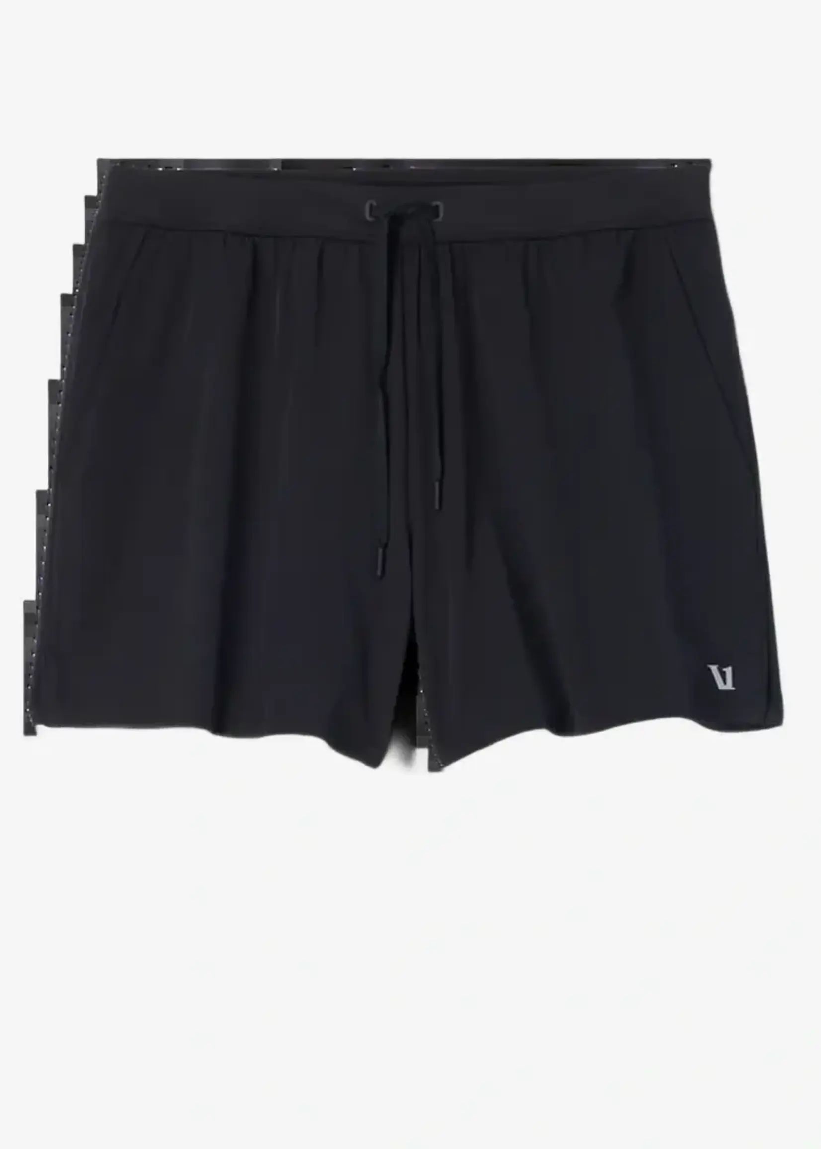 V3114 Course Short Lined 5" BLK