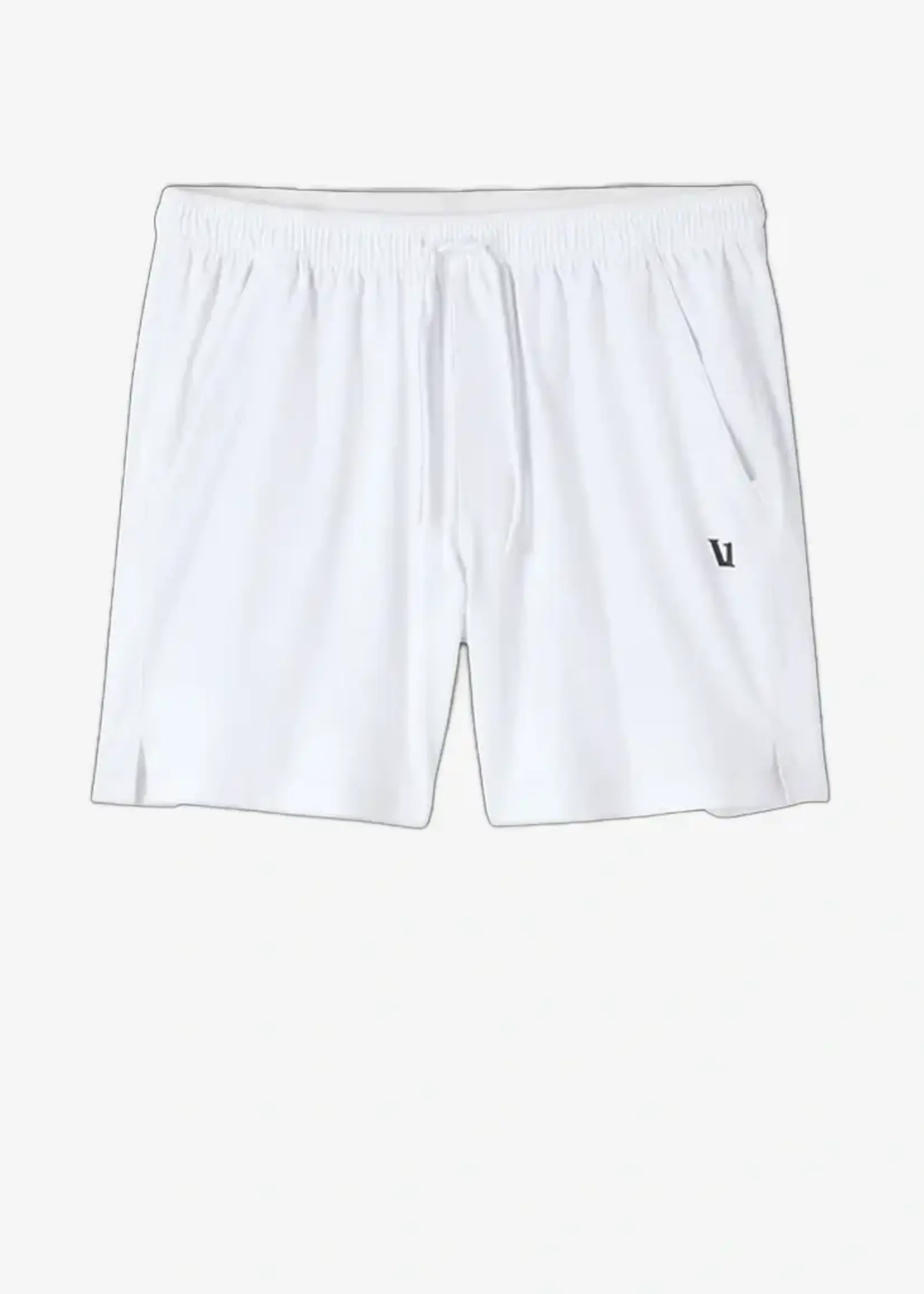 V3121 Crosscourt Pro Short Unlined 7 WHT