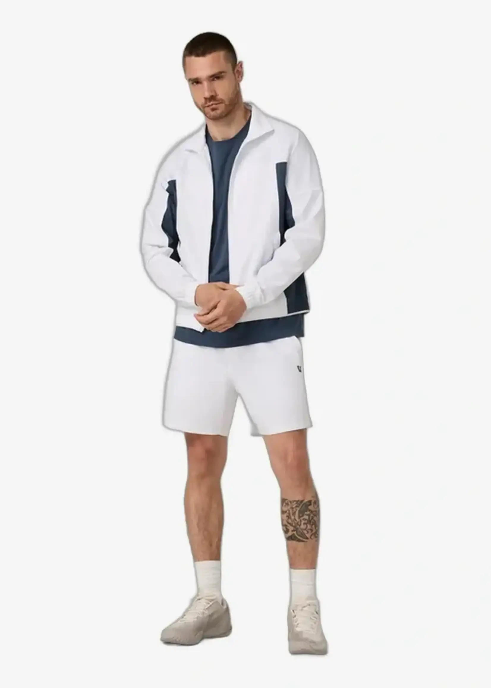 V3121 Crosscourt Pro Short Unlined 7 WHT