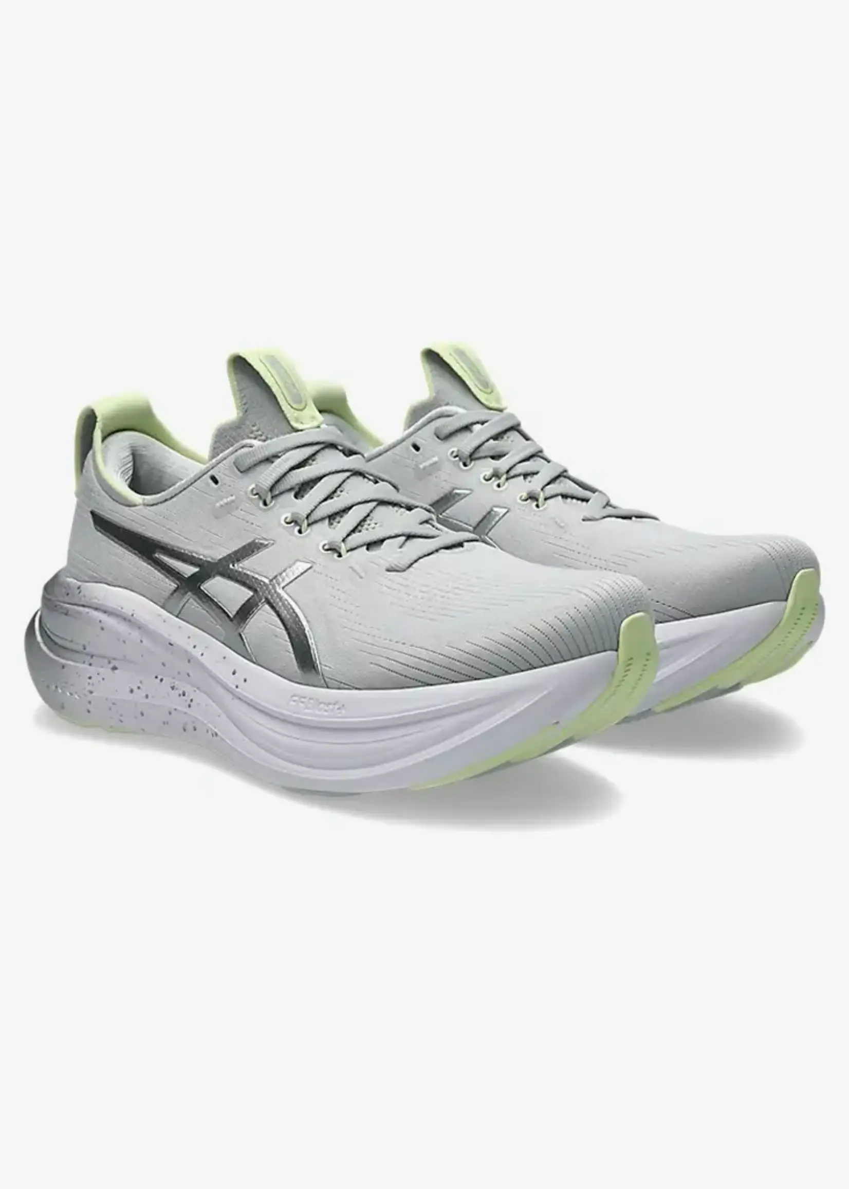 GEL-NIMBUS 28 PLATINIUM/GLOW GREEN 1012C068-020 7.5