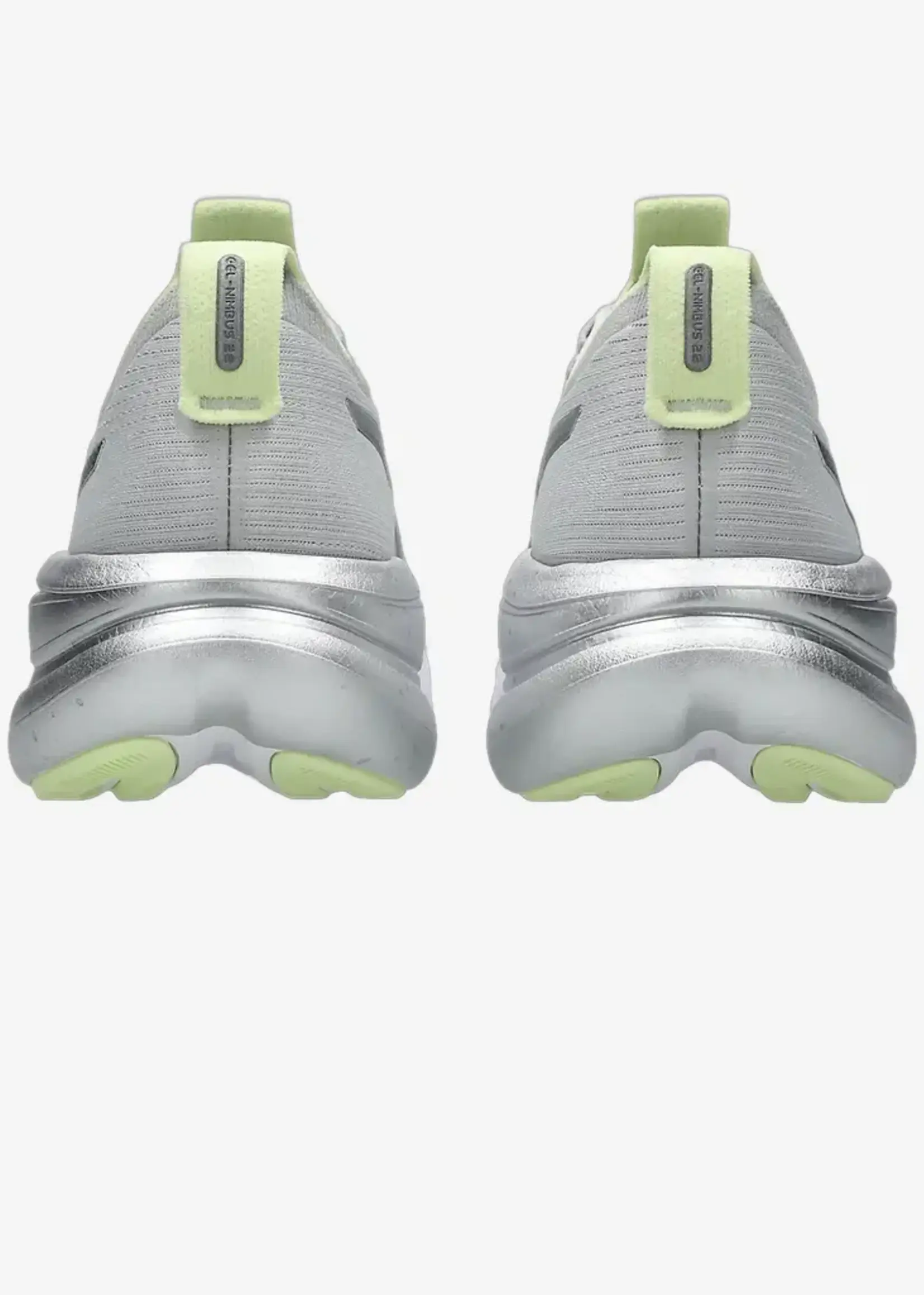 GEL-NIMBUS 28 PLATINIUM/GLOW GREEN 1012C068-020 7.5