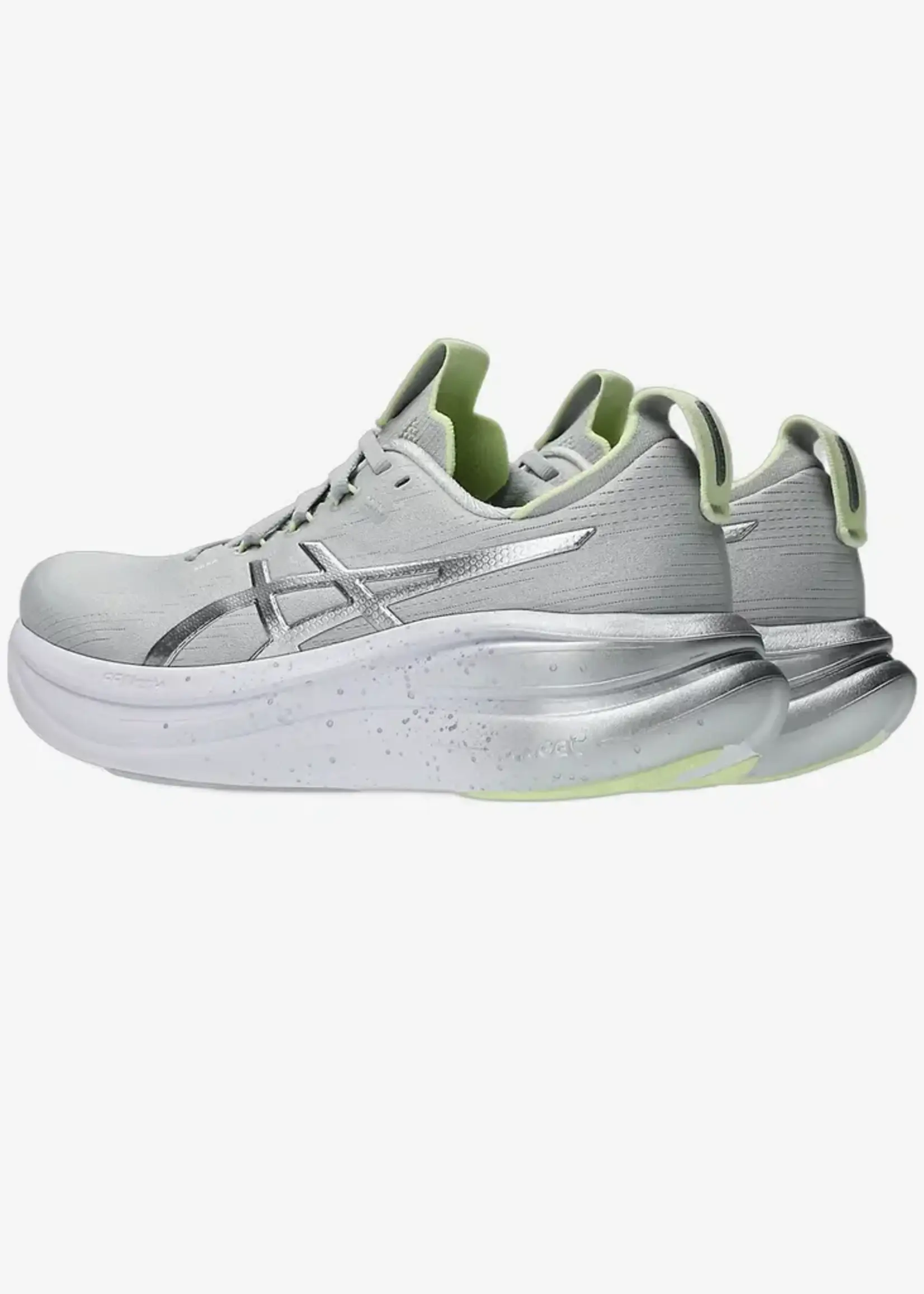 GEL-NIMBUS 28 PLATINIUM/GLOW GREEN 1012C068-020 7.5