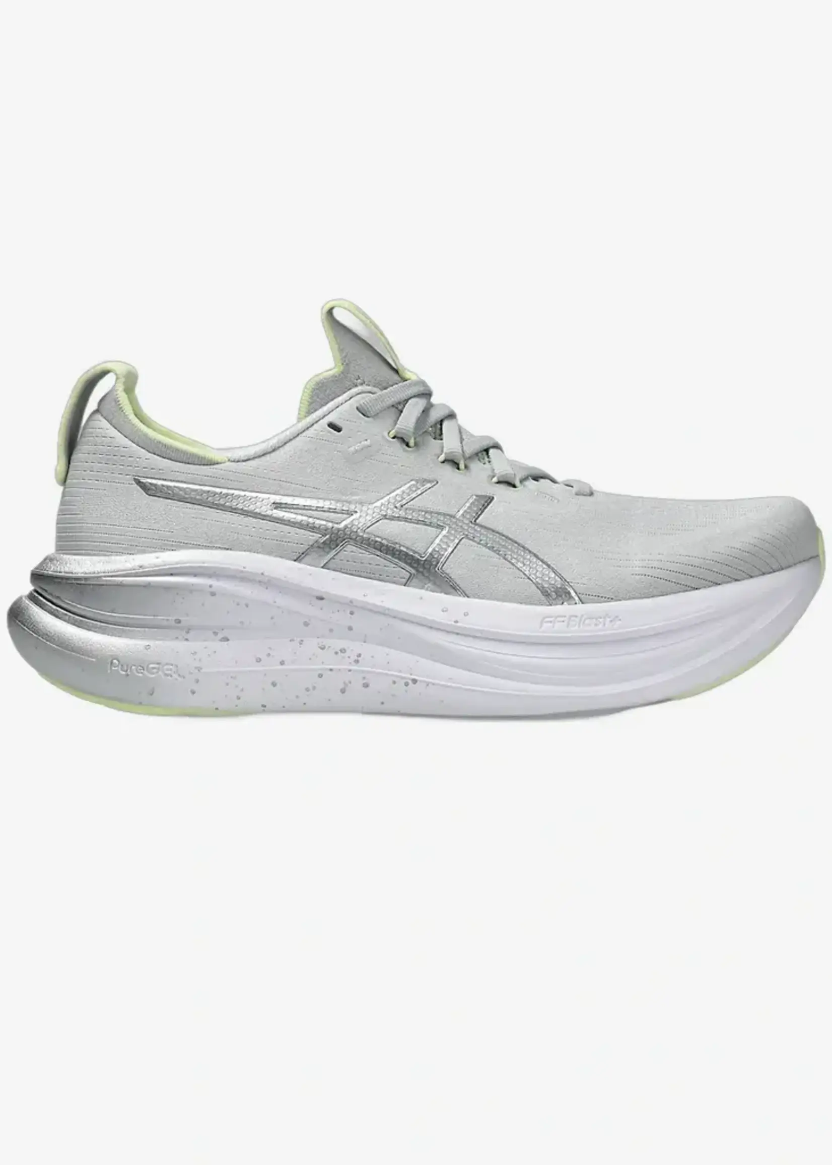 GEL-NIMBUS 28 PLATINIUM/GLOW GREEN 1012C068-020 7.5