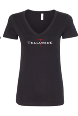 BLACK ANCHOR #703 TELLURIDE PICK AXE LADIES V-NECK