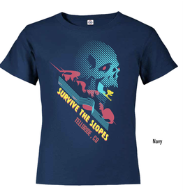 REIN DESIGNS #112 SKI SKULL MTN YOUTH SS