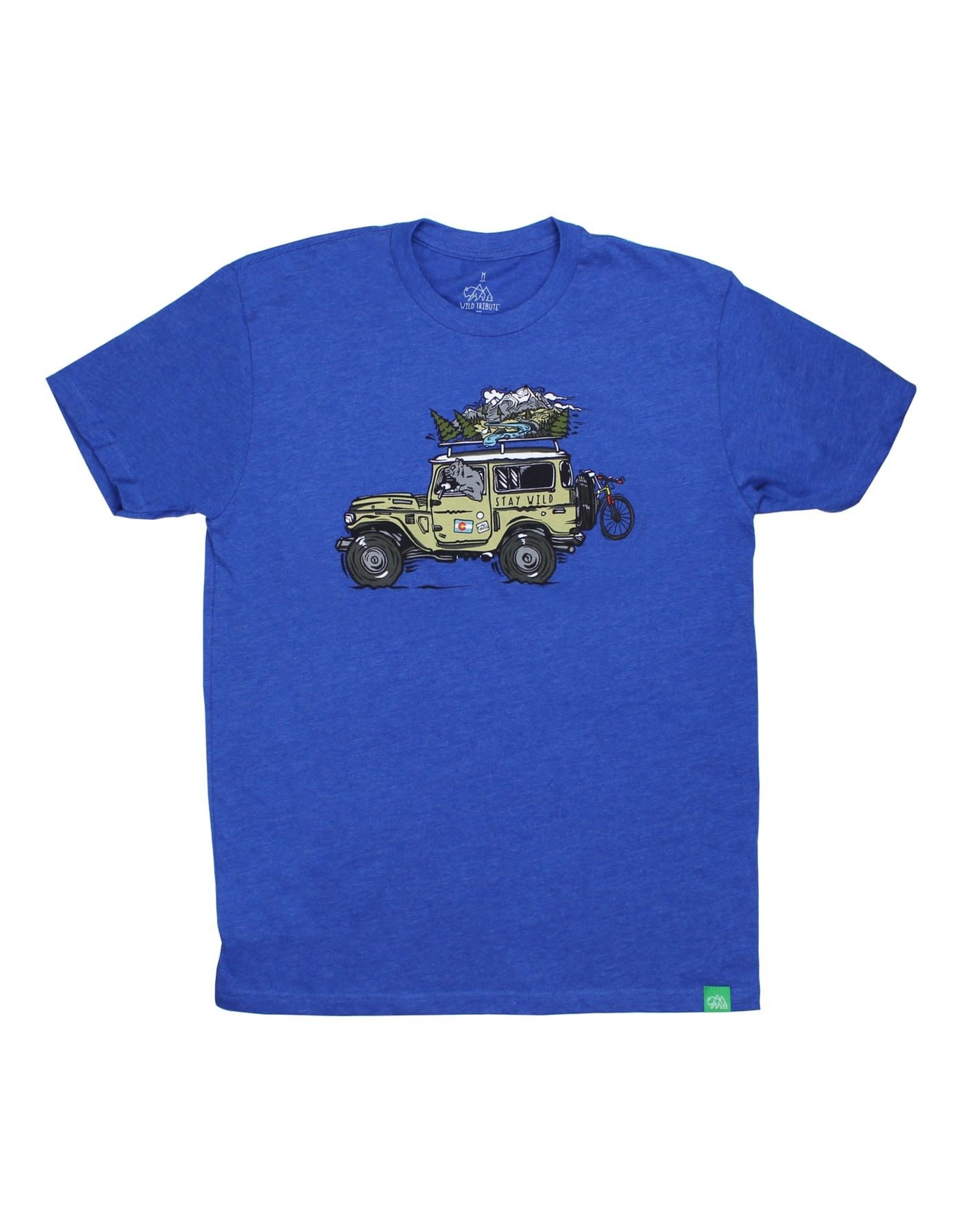 WILD TRIBUTE STAY WILD CO SS