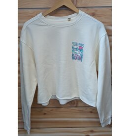 LAKESHIRTS #905B HAPPENING NOW CROP CREW