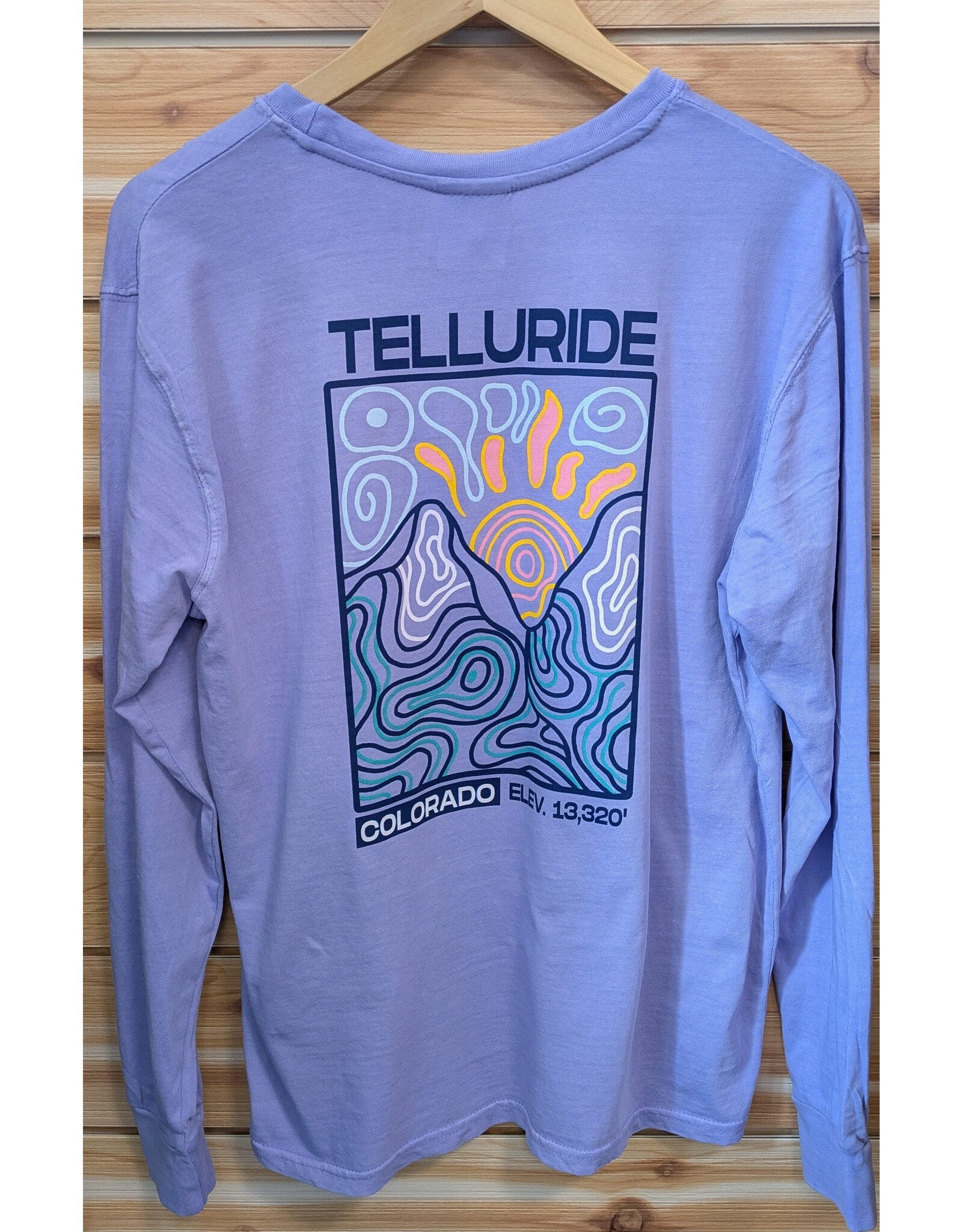 LONE ROCK WAVY LINE MTN LS