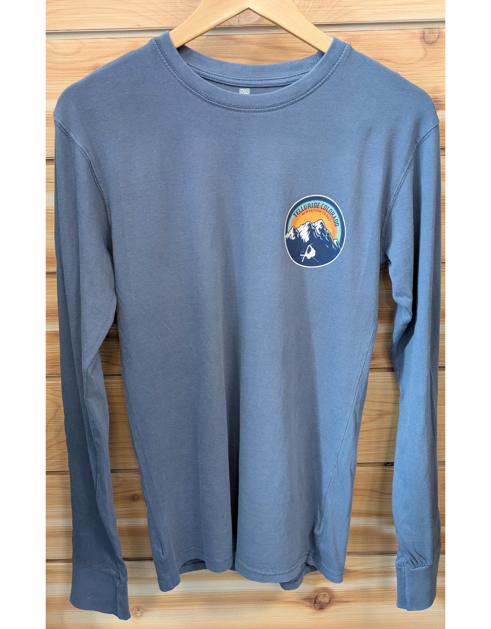 LONE ROCK FALL MTN SKIER LS